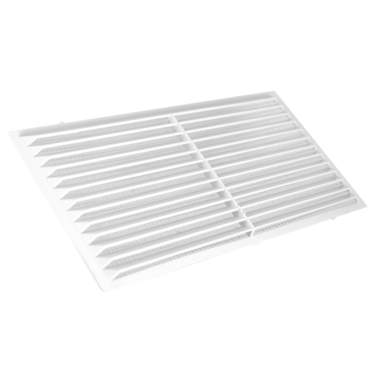 220mm x 120mm Classic Louvre Vent D/220X120W with Insect Screen