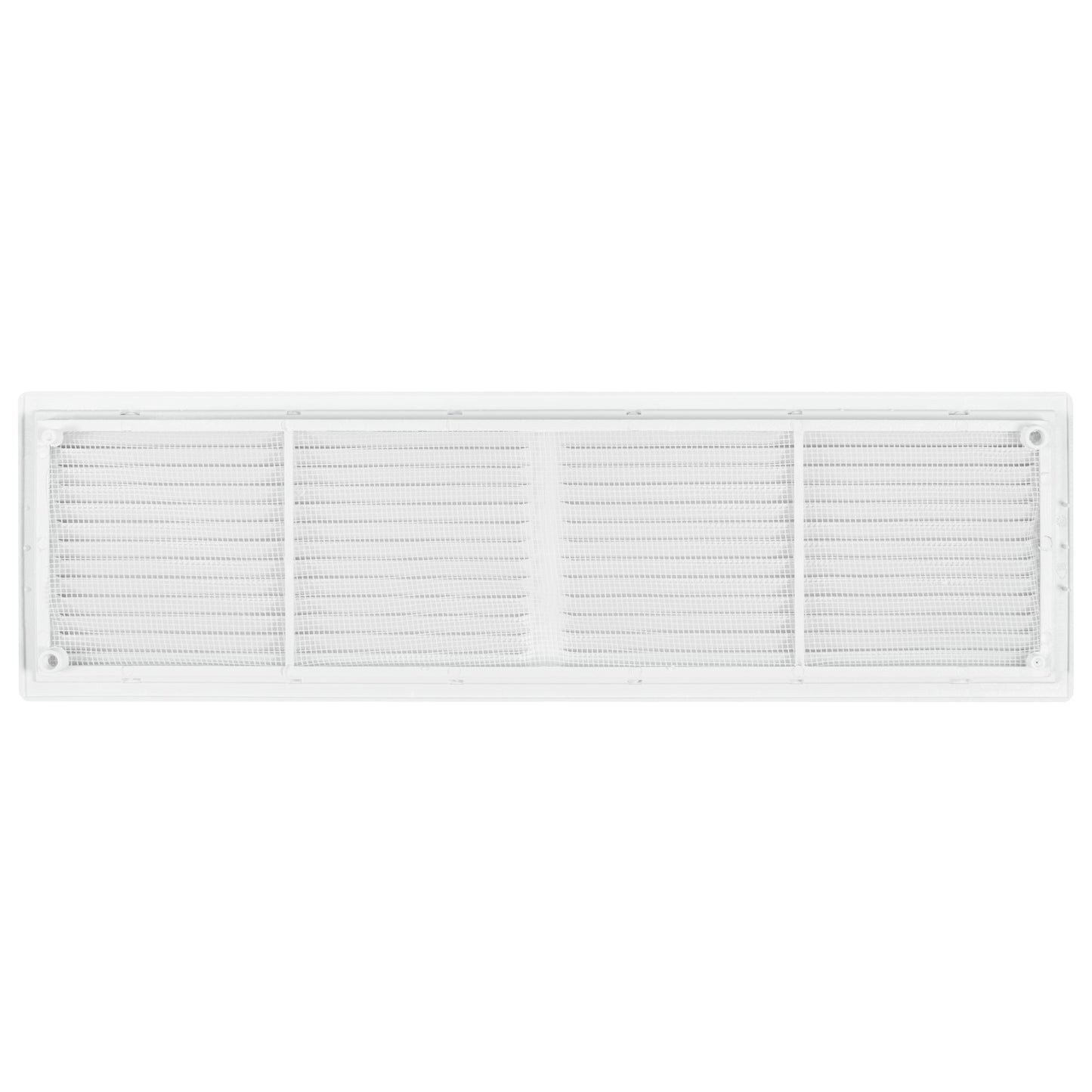 430mm x 110mm Classic Louvre Vent D/430X110RW with Insect Screen