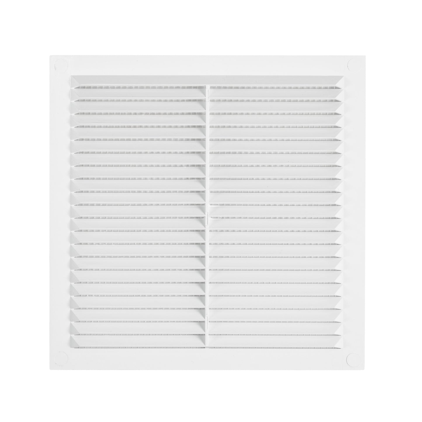 195mm x 195mm Louvre Vent D/195W with Insect Screen