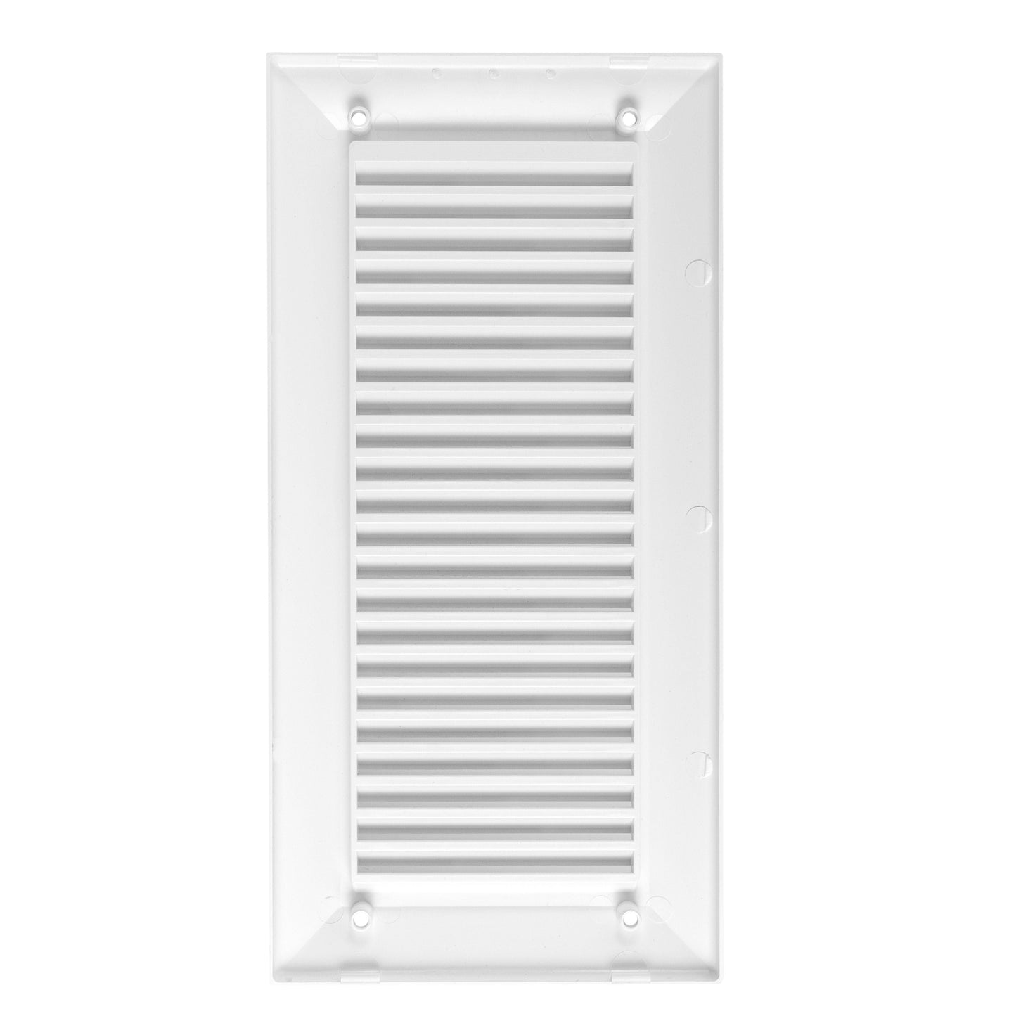 White Louvre Vent DL/90X240RW LUX with Insect Mesh