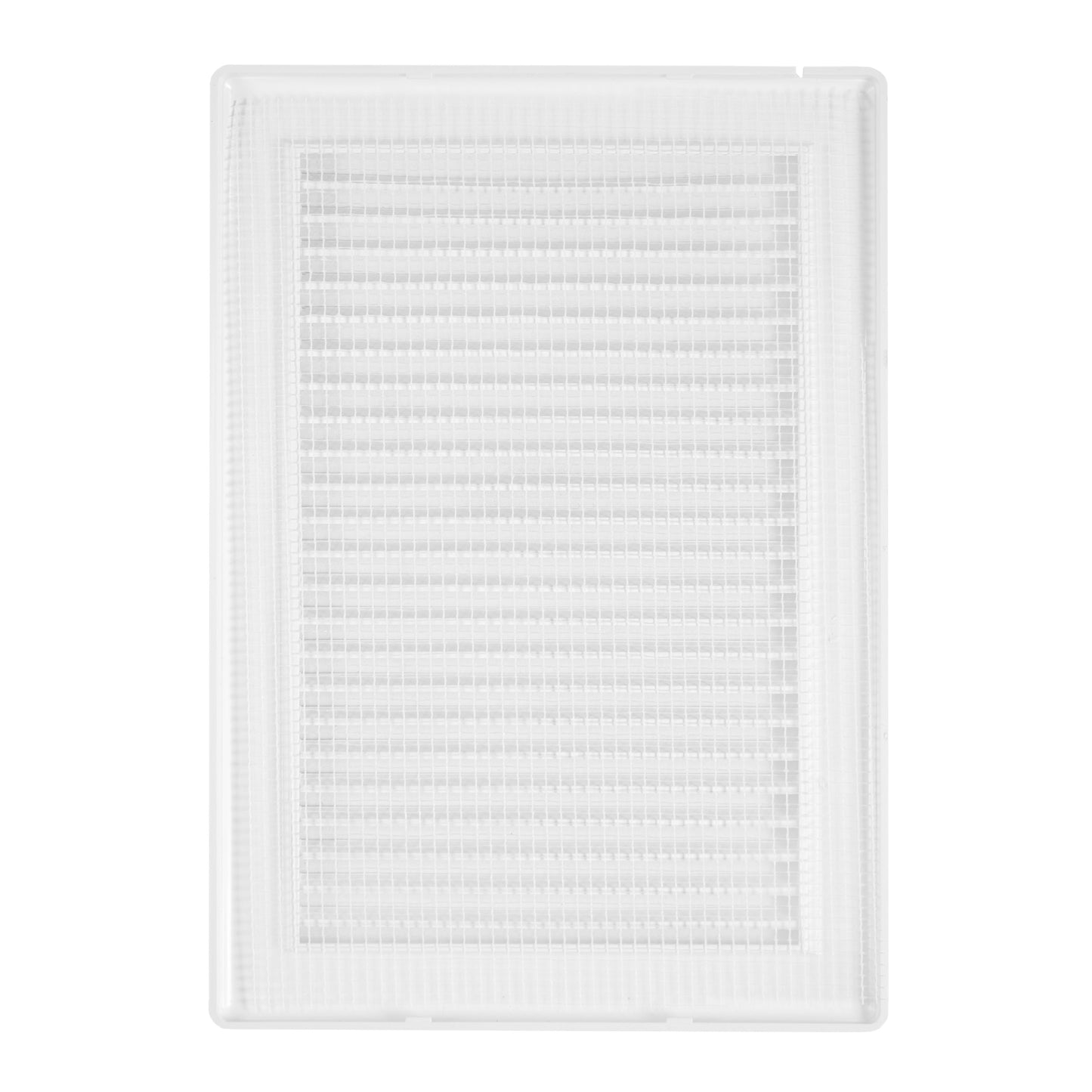 White Louvre Vent DL/140X210 RW LUX with Insect Mesh
