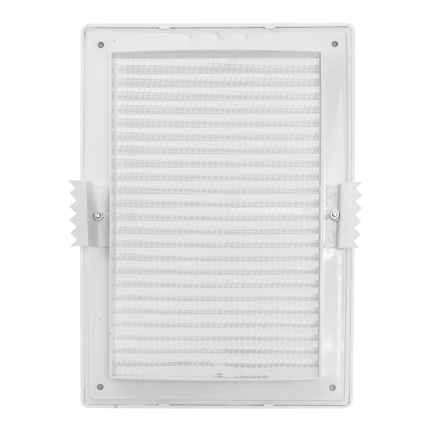 White Louvre Vent DL/140X210 RW LUX with Insect Mesh