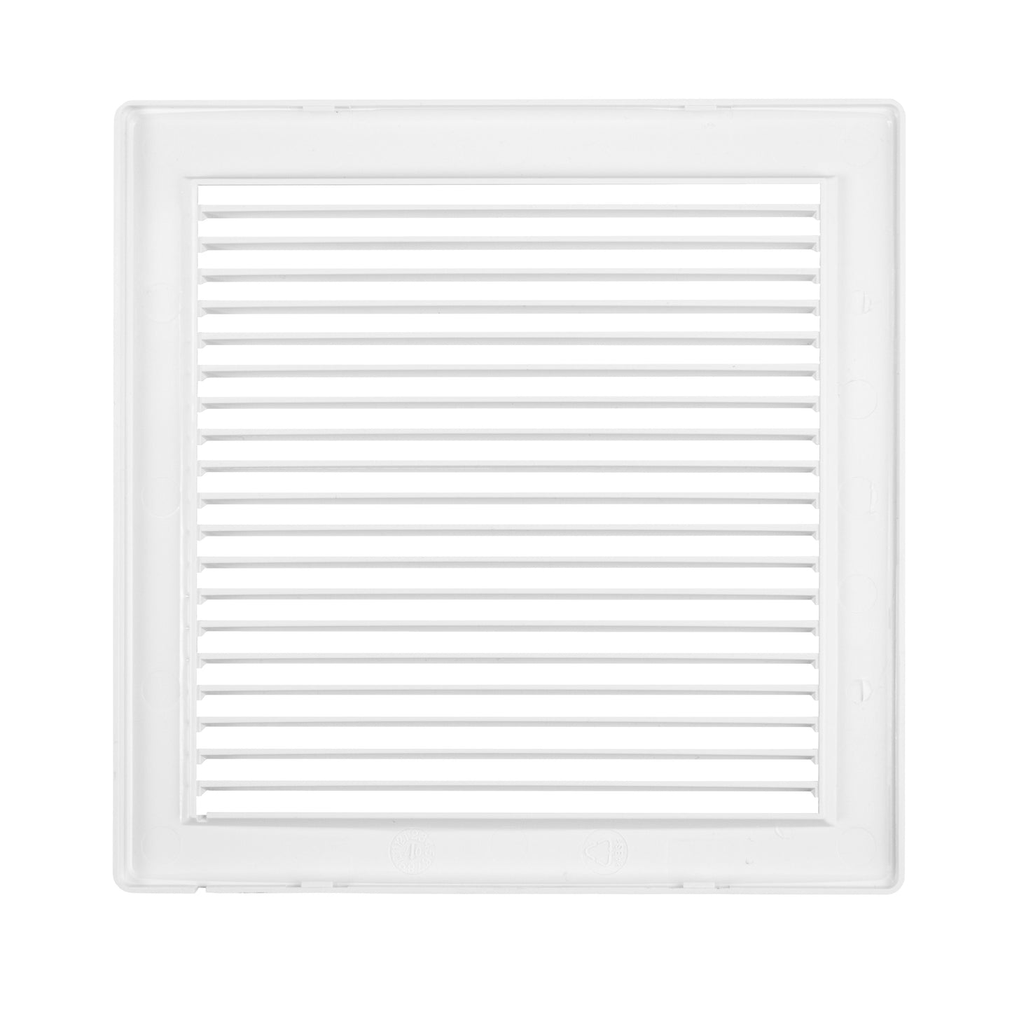 DL0163 Through-Wall Ventilation Set with Internal Louvre Grille and Graphite Exterior Cover
