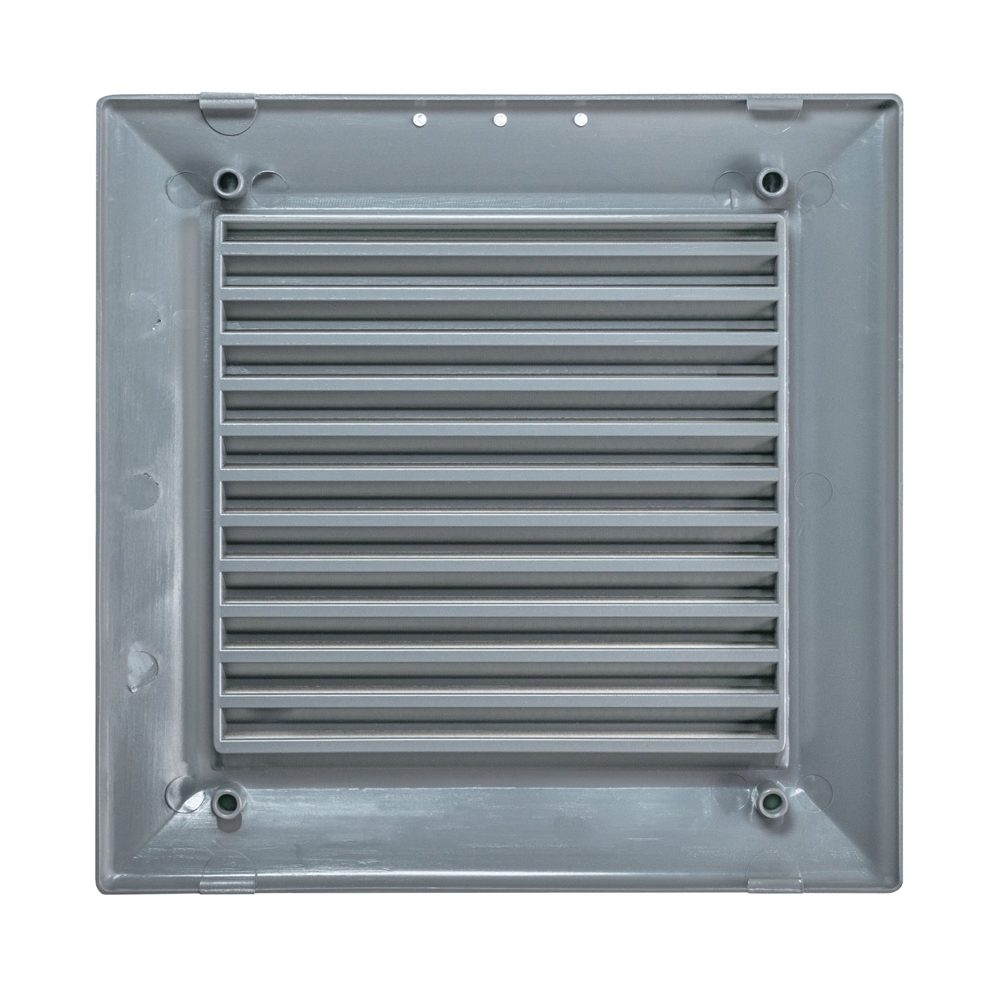 Graphite Duo Smart Louvre Vent 135G 135mm with Insect Mesh