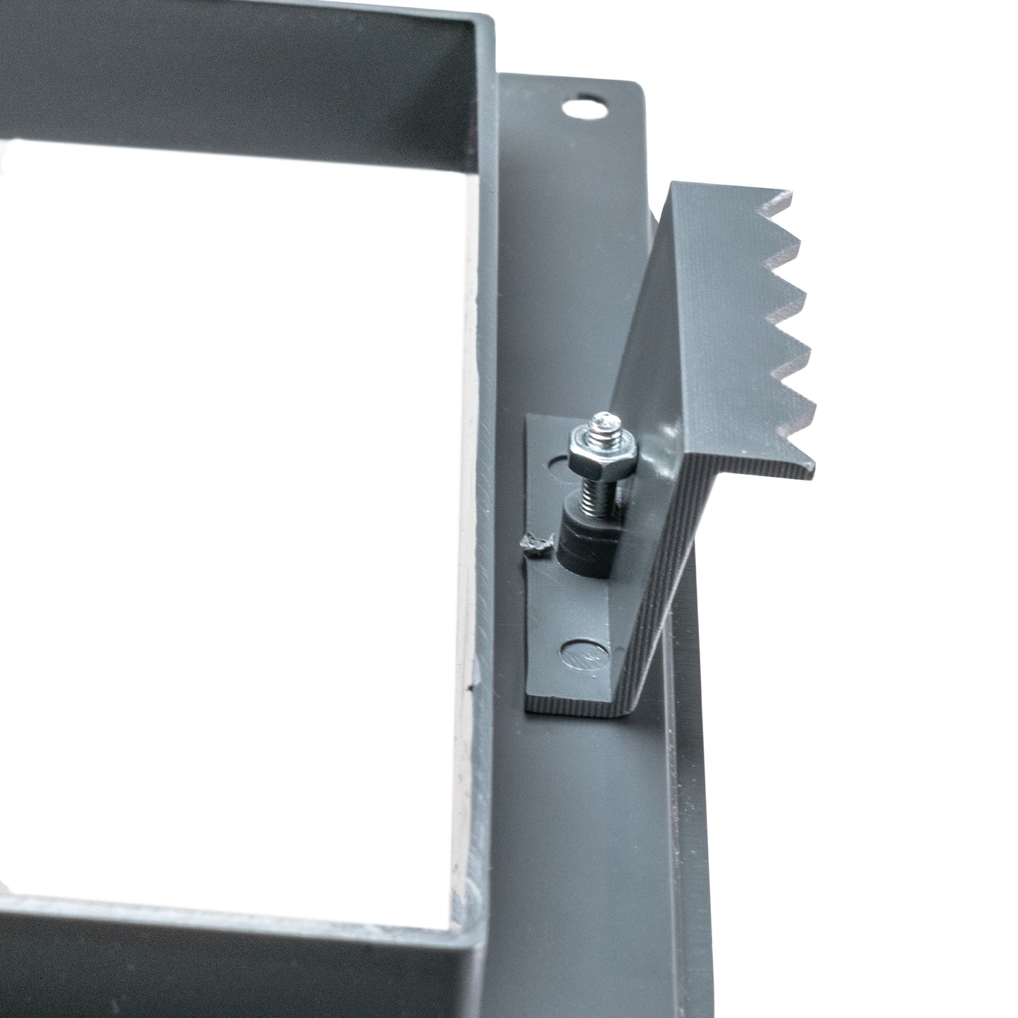 Graphite Duo Smart Louvre Vent 135G 135mm with Insect Mesh