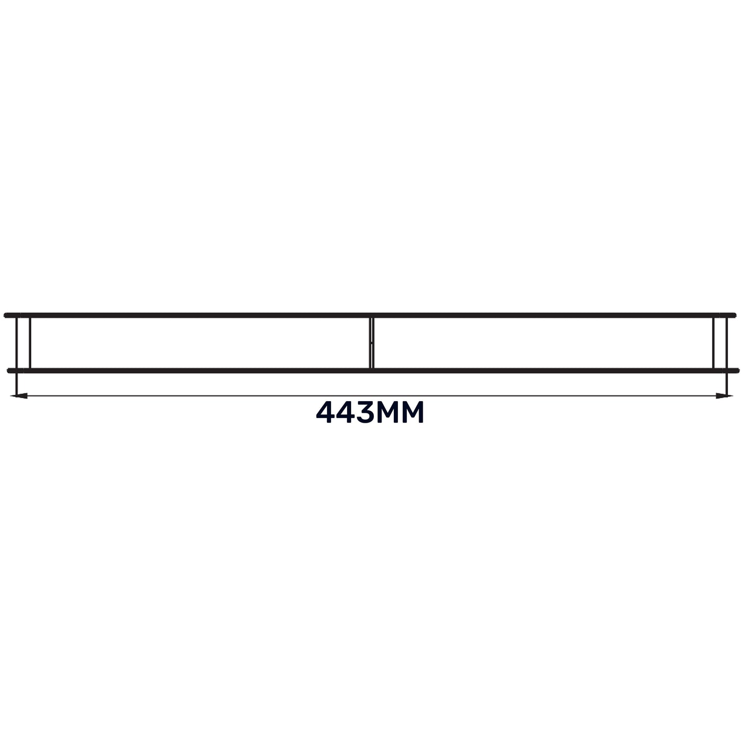 KD Series Louvre Vent for Door, 90mm-445mm