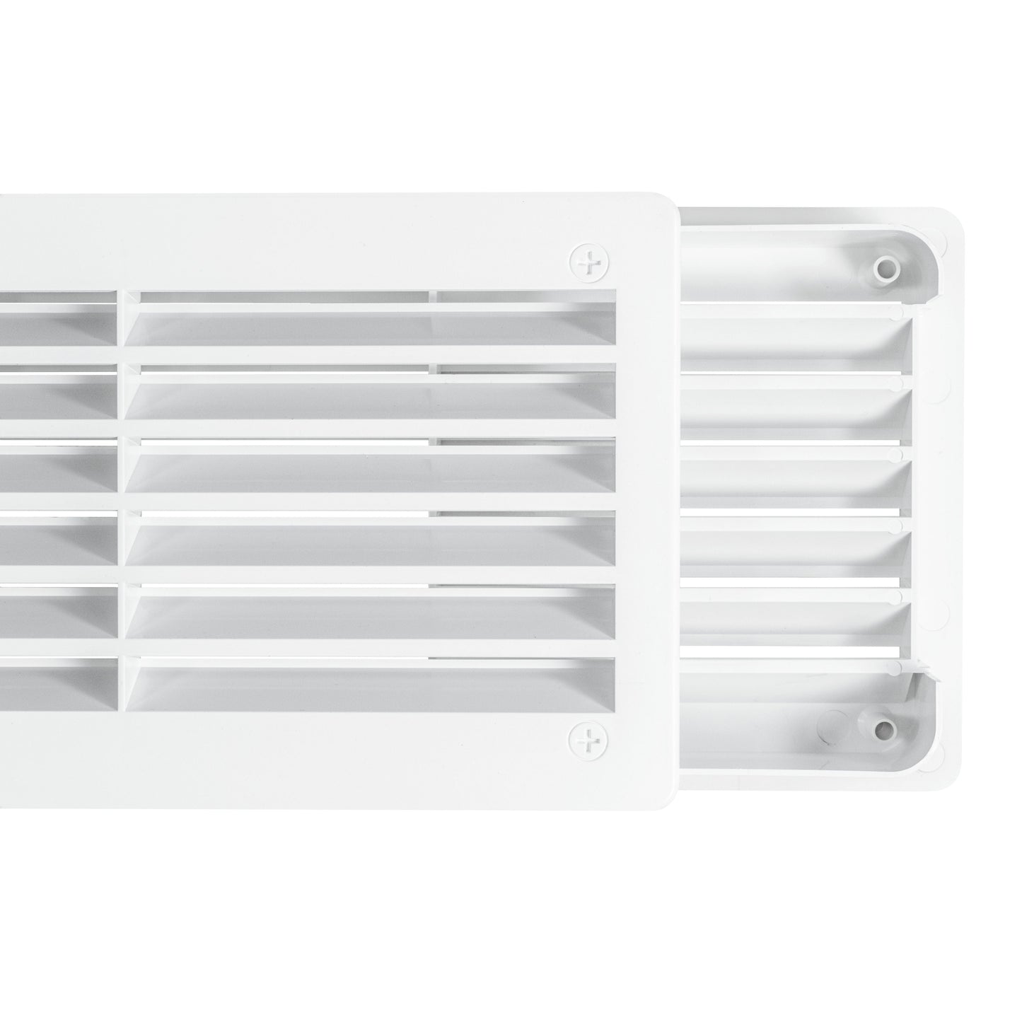KD Series Louvre Vent for Door, 90mm-445mm