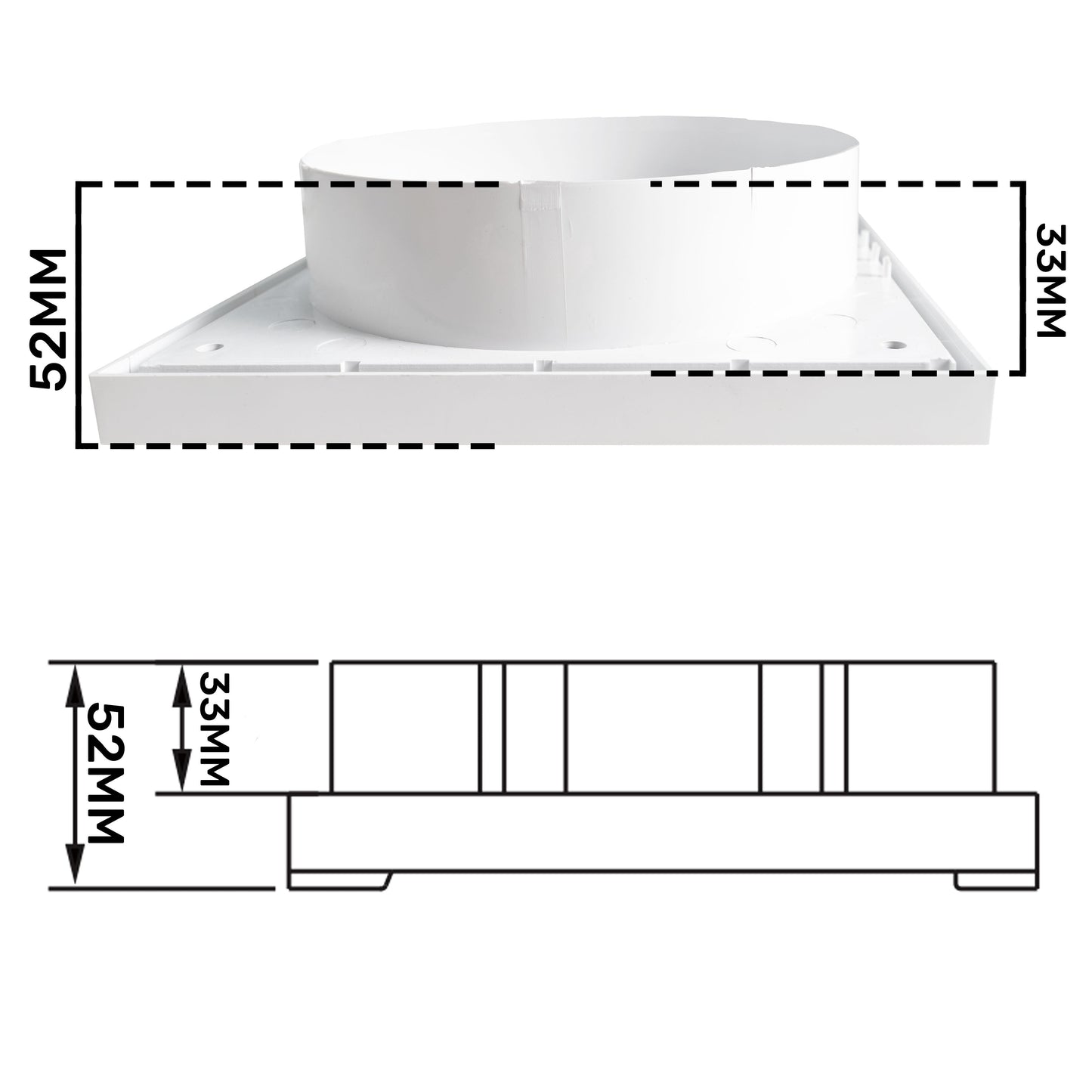 KR150 Model Louvre Vent