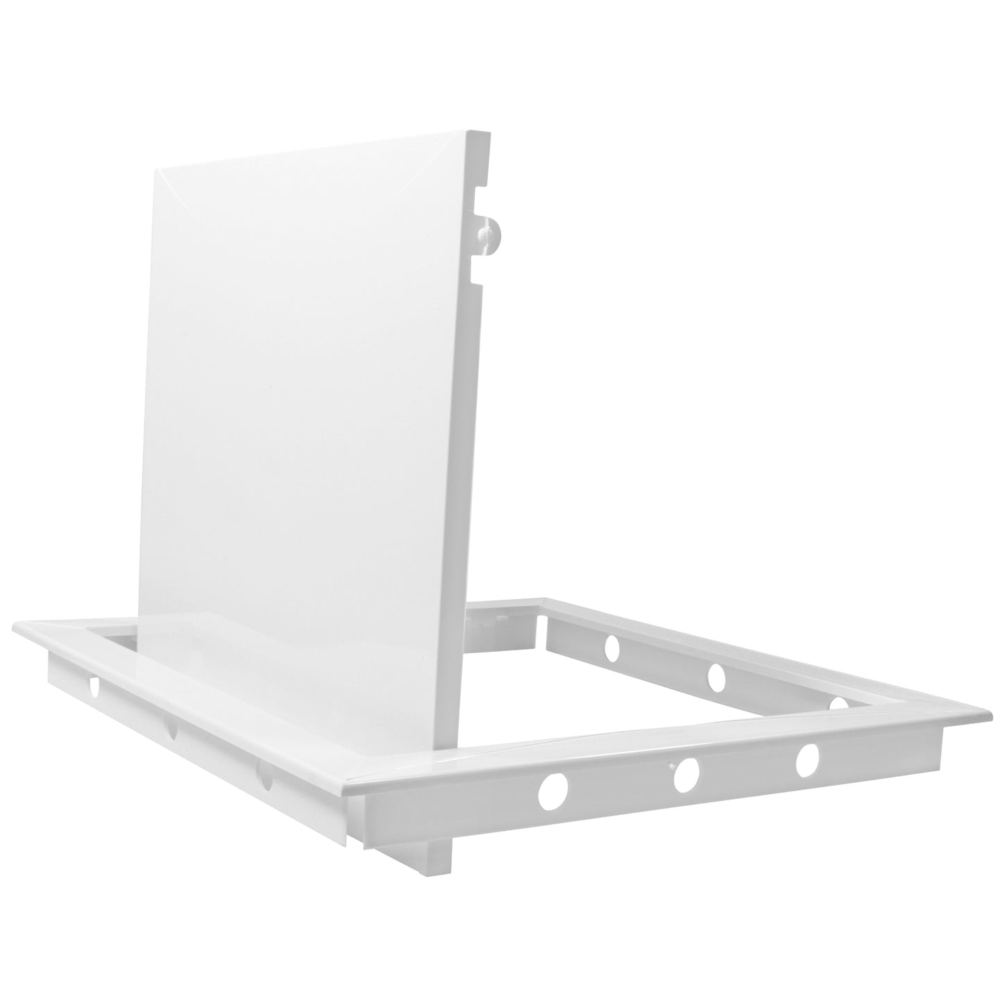 White PP Access Door Panel 150mm x 150mm