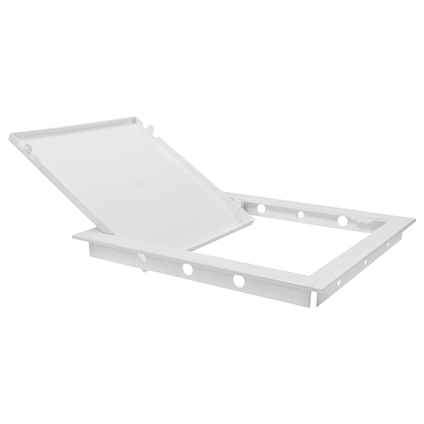 White PP Access Door Panel 150mm x 150mm