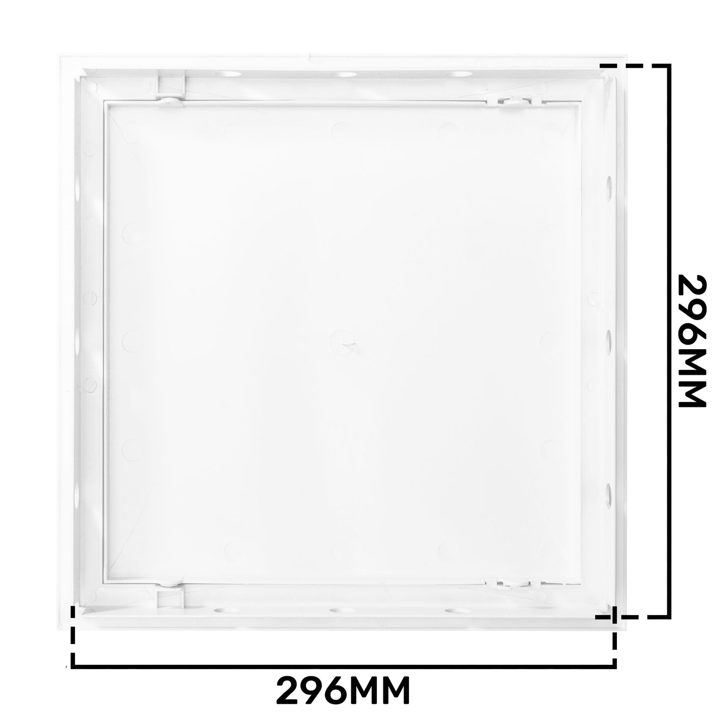 White PP Access Door Panel 300mm x 300mm