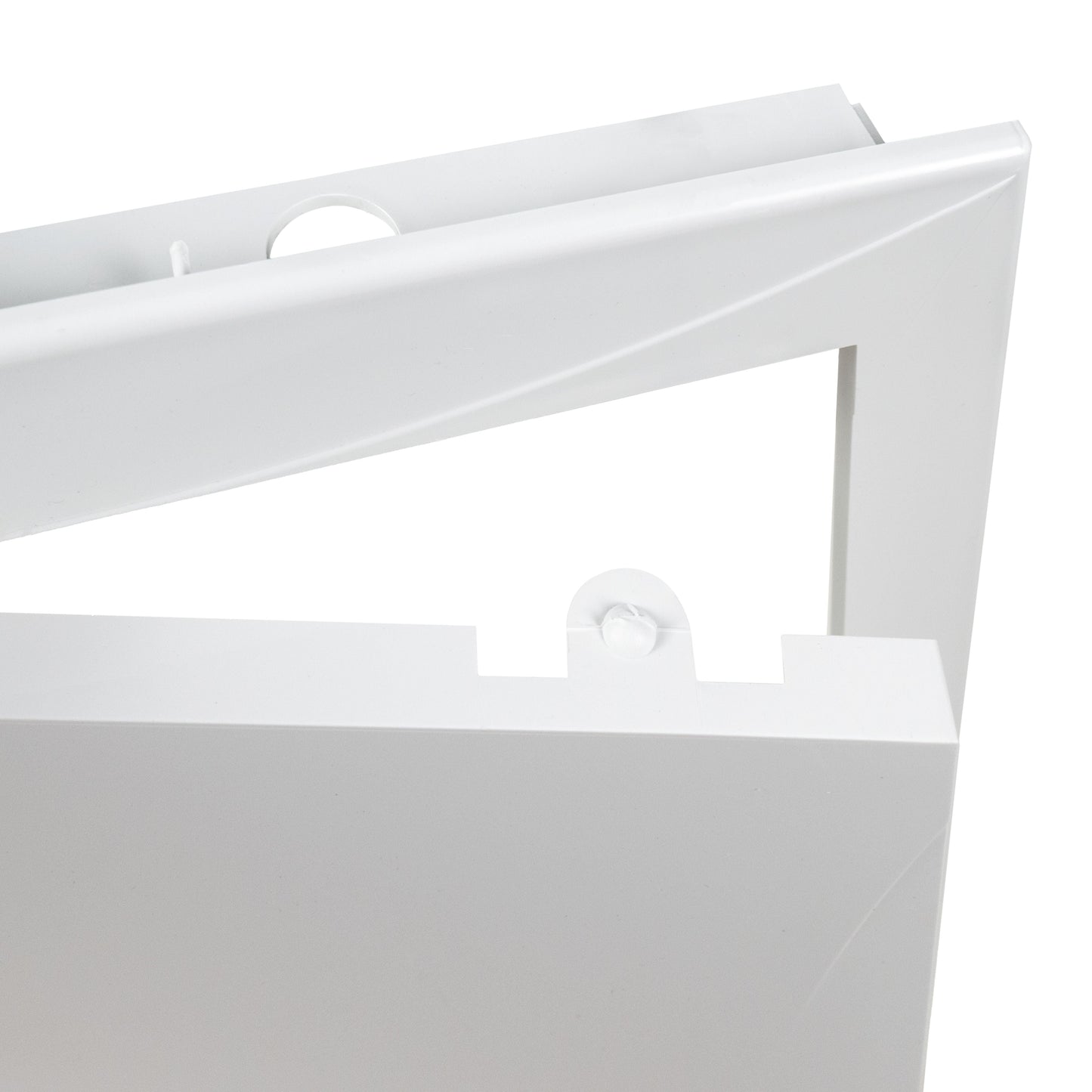 White PP Access Door Panel 150mm x 300mm
