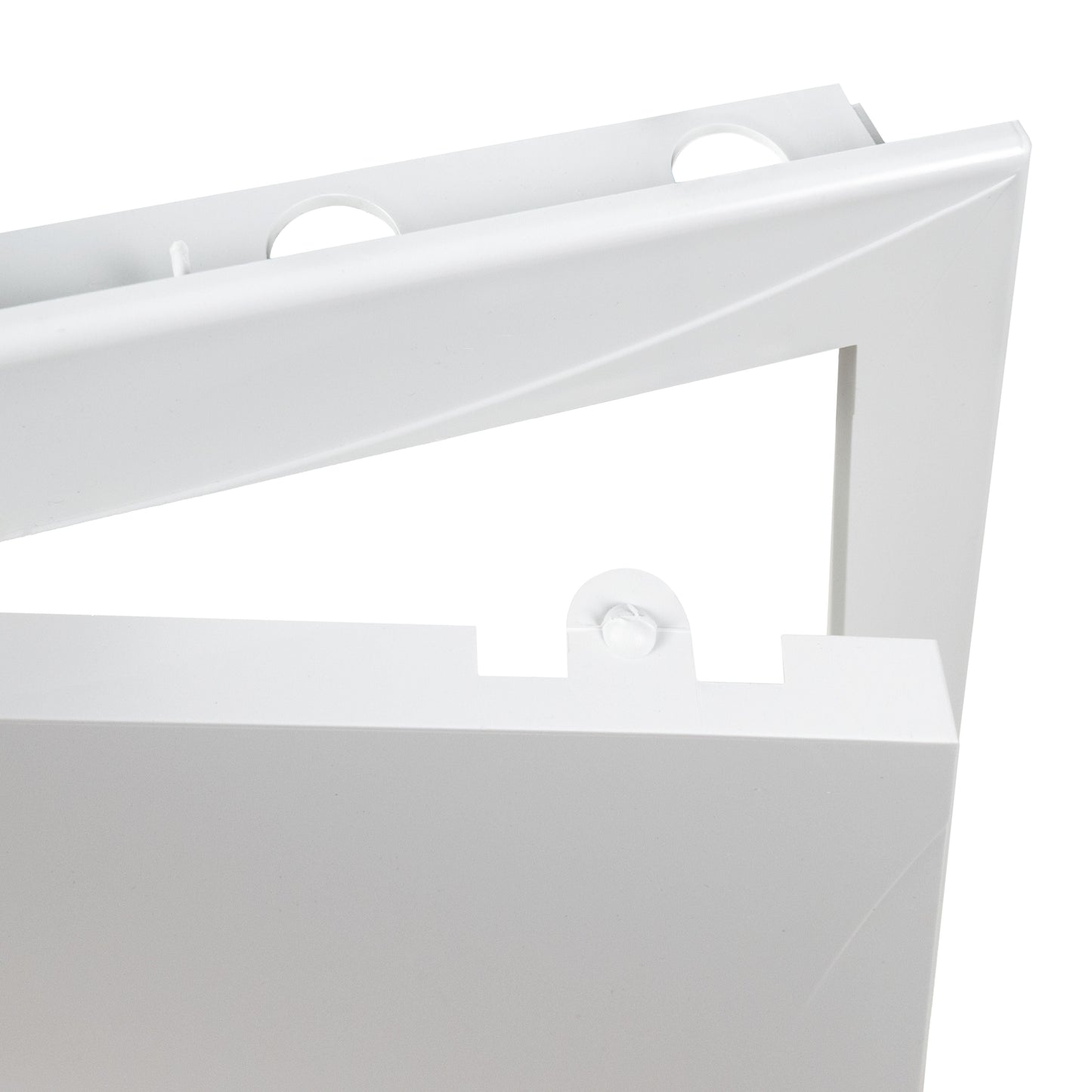White PP Access Door Panel 250mm x 300mm