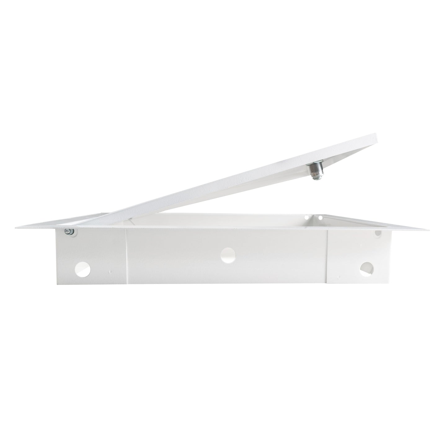 White Metal Access Door Panel with Lock 150mm x 200mm