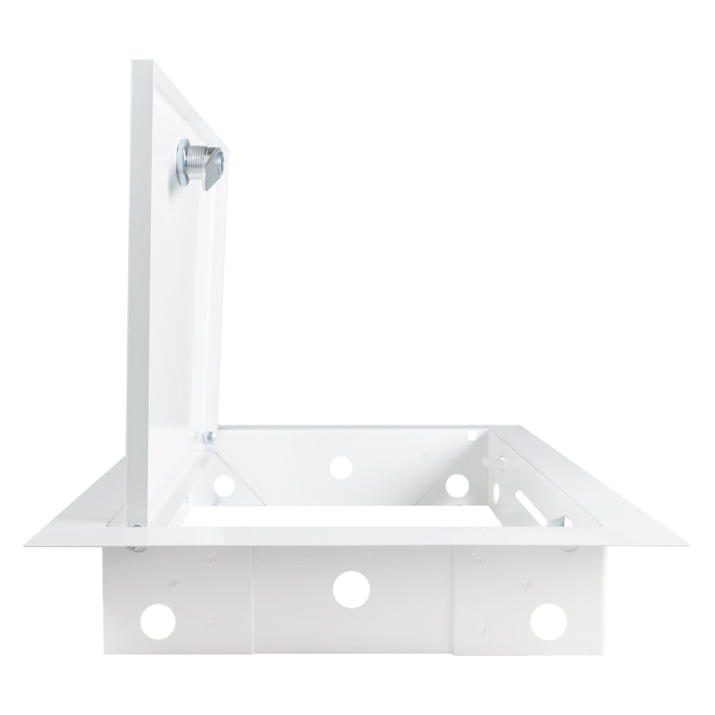 White Metal Access Door Panel with Lock 200mm x 300mm