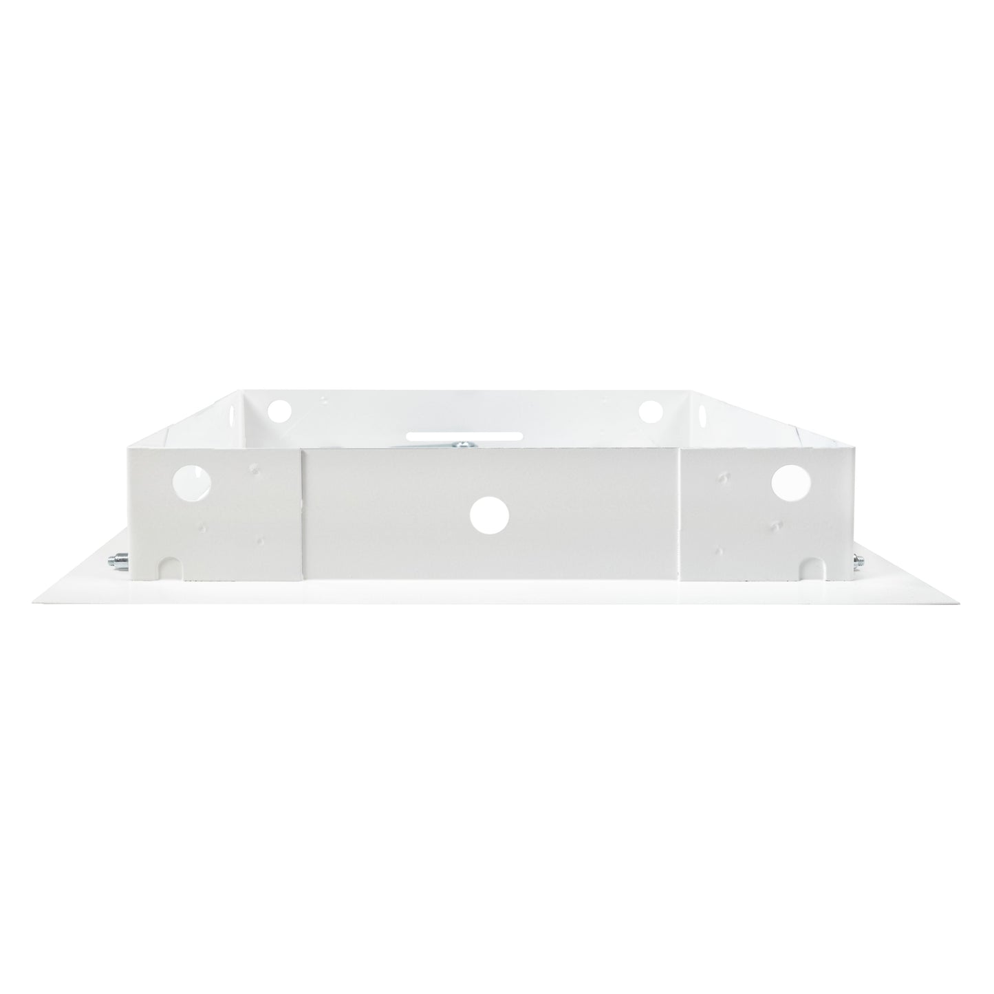 White Metal Access Door Panel with Lock 250mm x 300mm
