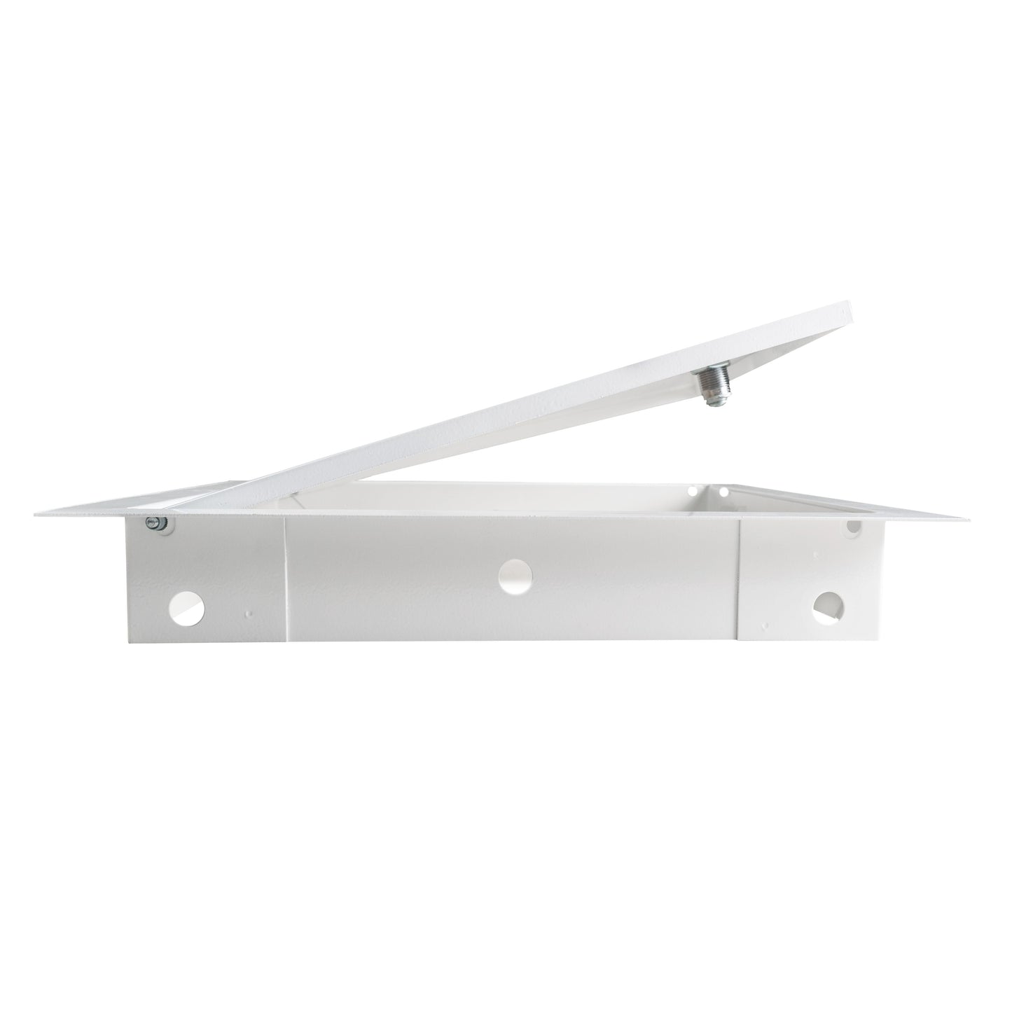 White Metal Access Door Panel with Lock 250mm x 300mm
