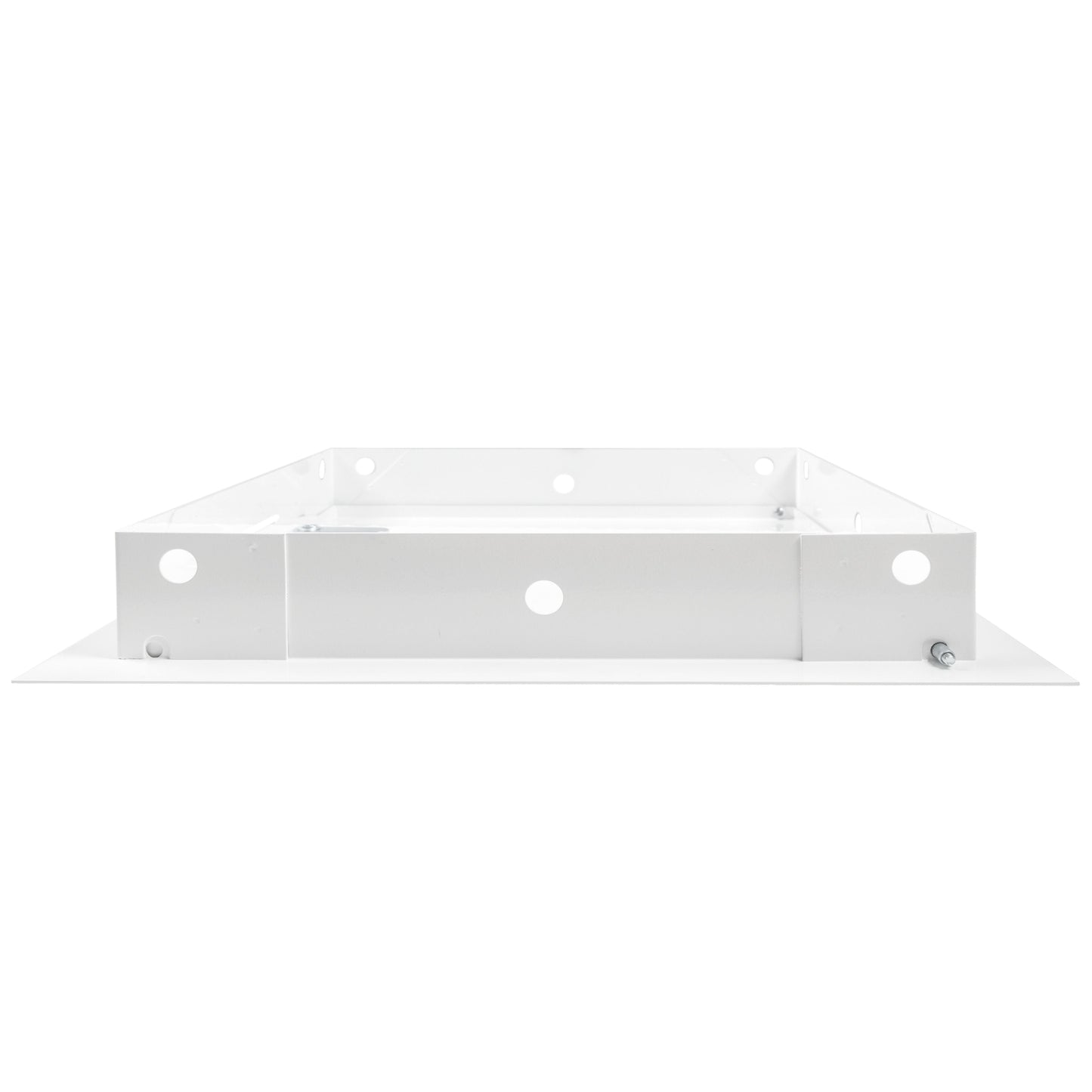 White Metal Access Door Panel with Lock 400mm x 400mm