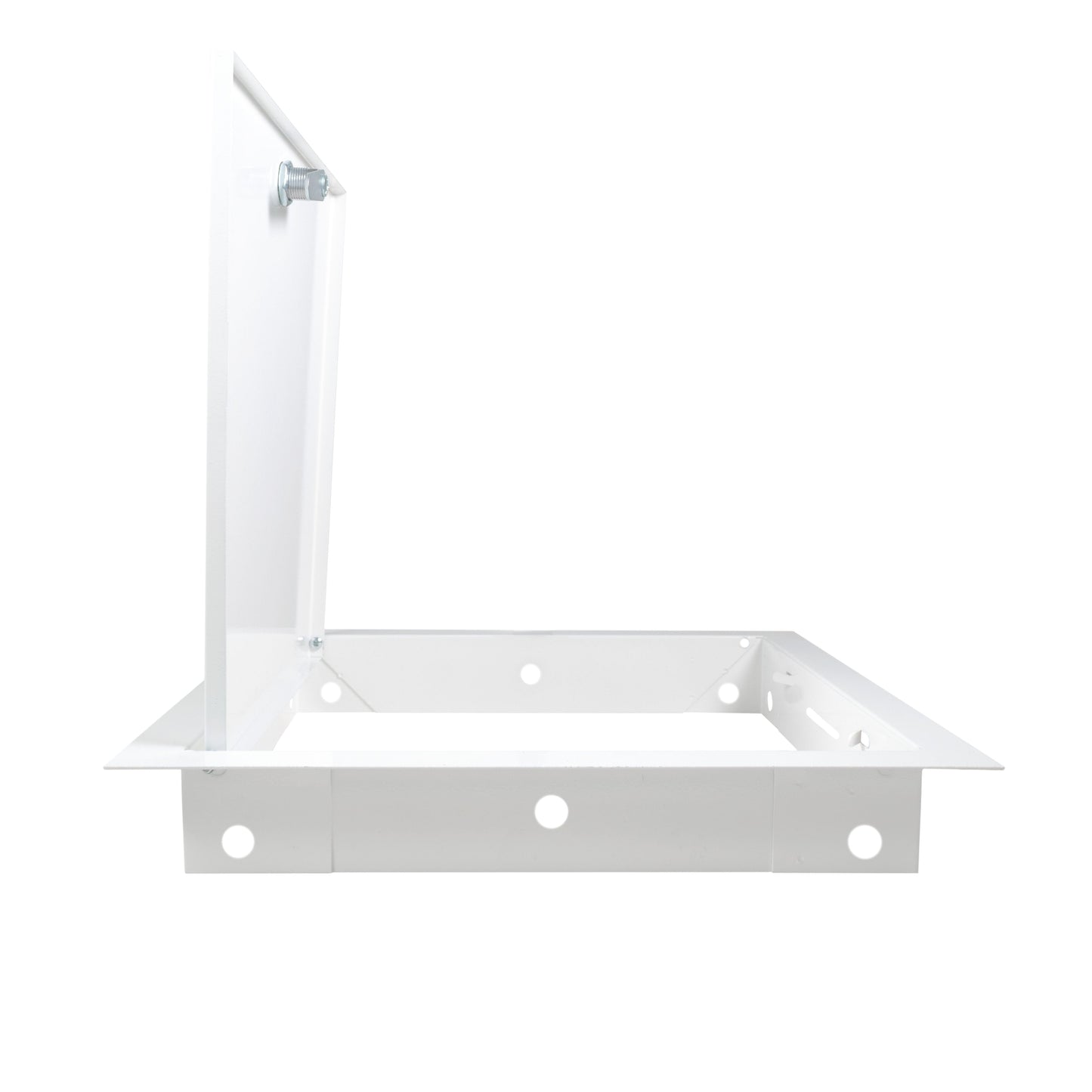 White Metal Access Door Panel with Lock 400mm x 400mm