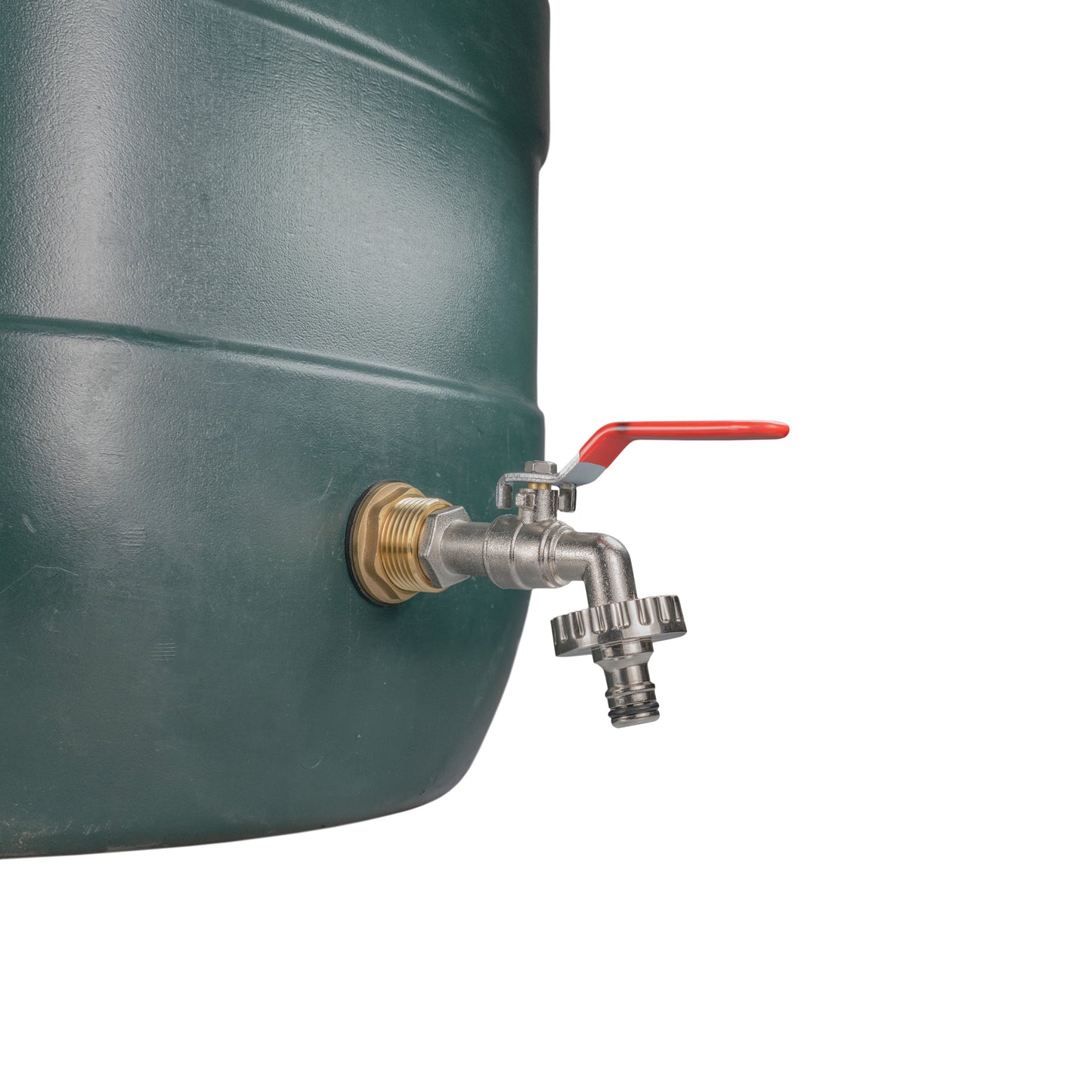 ¾” Water Butt Brass Set Including Lever Tap with Quick-Connect Fitting
