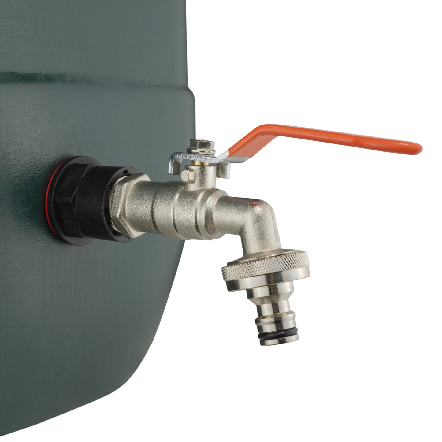Water Butt Connection Kit ½" with Snap-Fit Lever Tap & Drill Bit