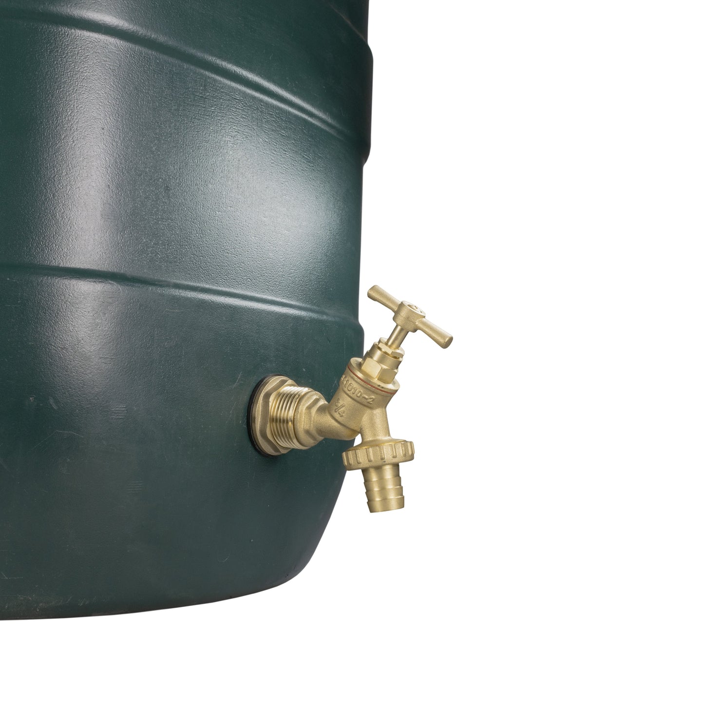 1" Brass Water Butt Set with Barbed Brass Tap & Hole Saw Drill Bit