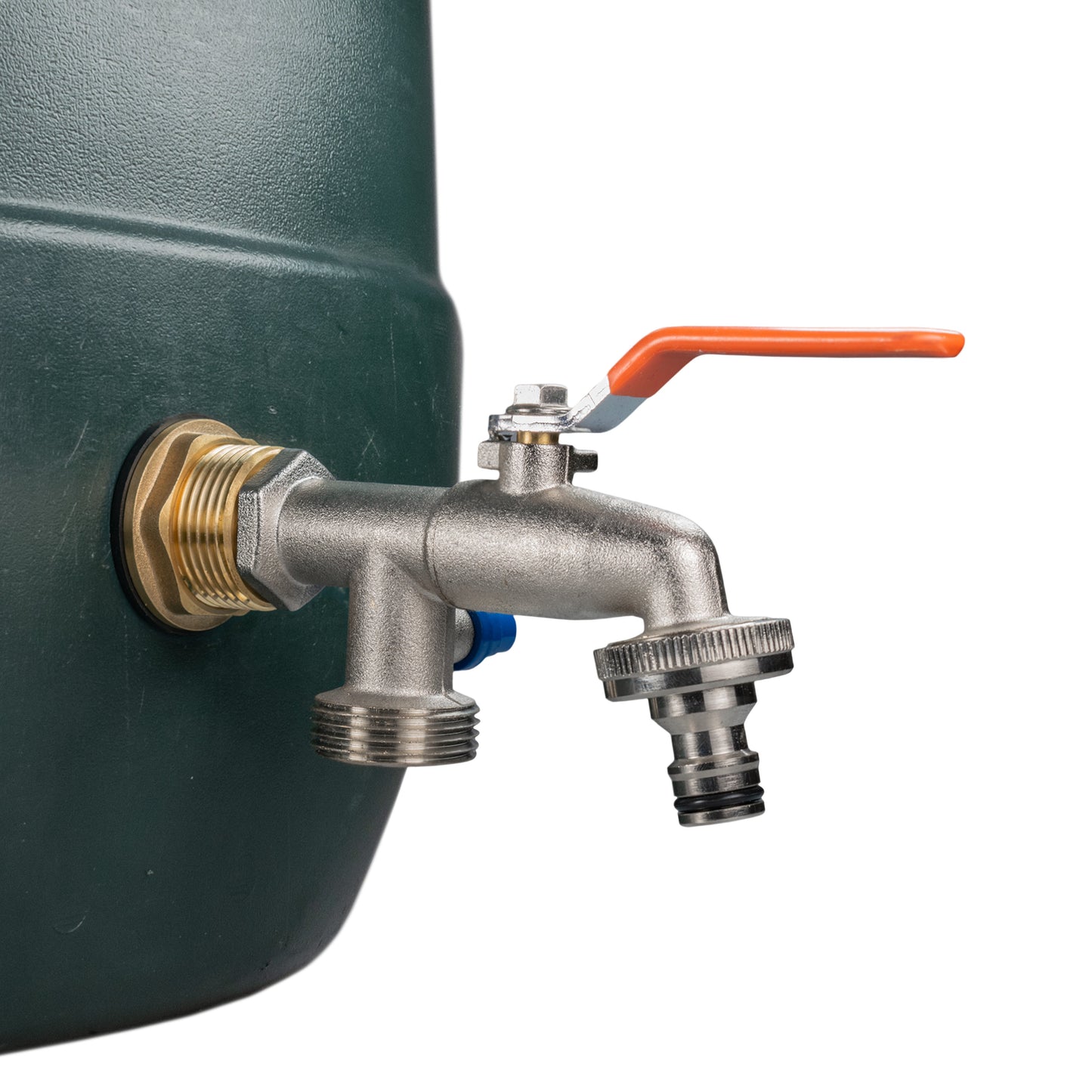 1” Water Butt Brass Set Including Dual Tap