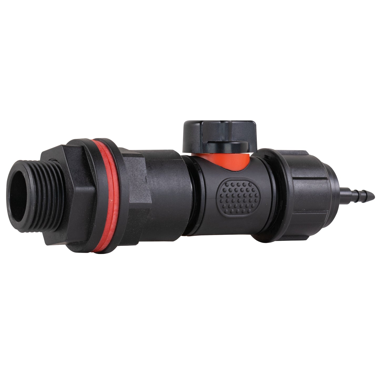 ¾" Water Butt Set with In-Line Valve and 4mm Micro Barbed Outlet