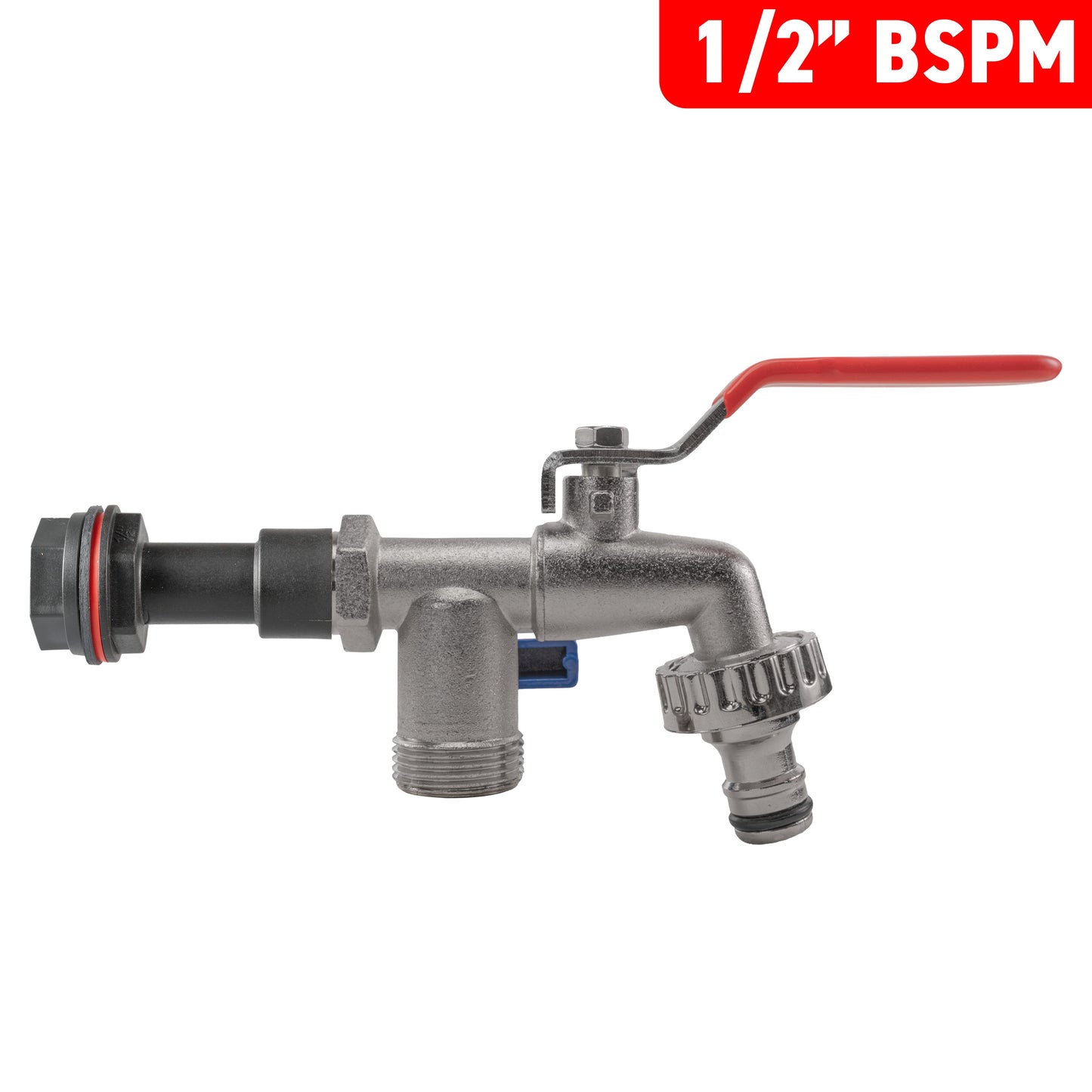 1/2’’ Water Butt Extension Set with Twin Outlet Tap & Drill Bit