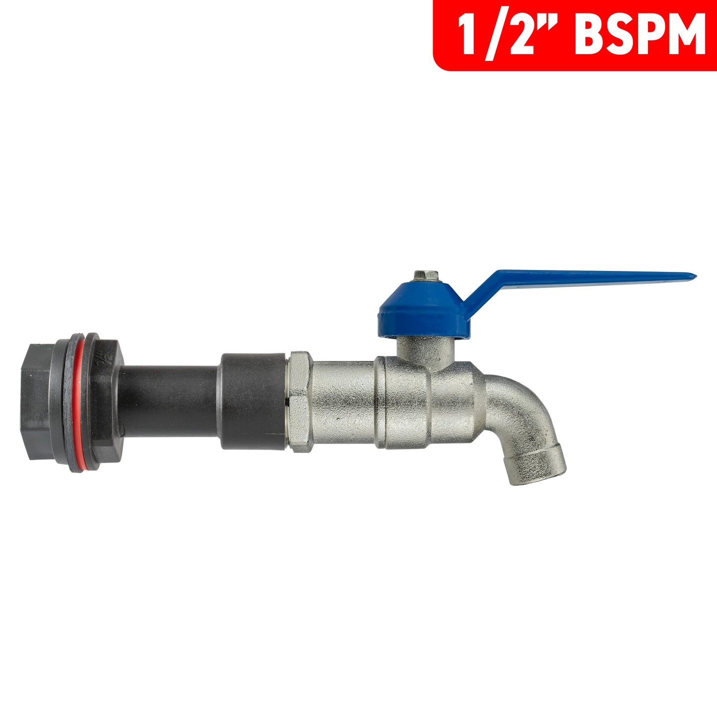 Simple Lever Tap ½" Water Butt Extension Set