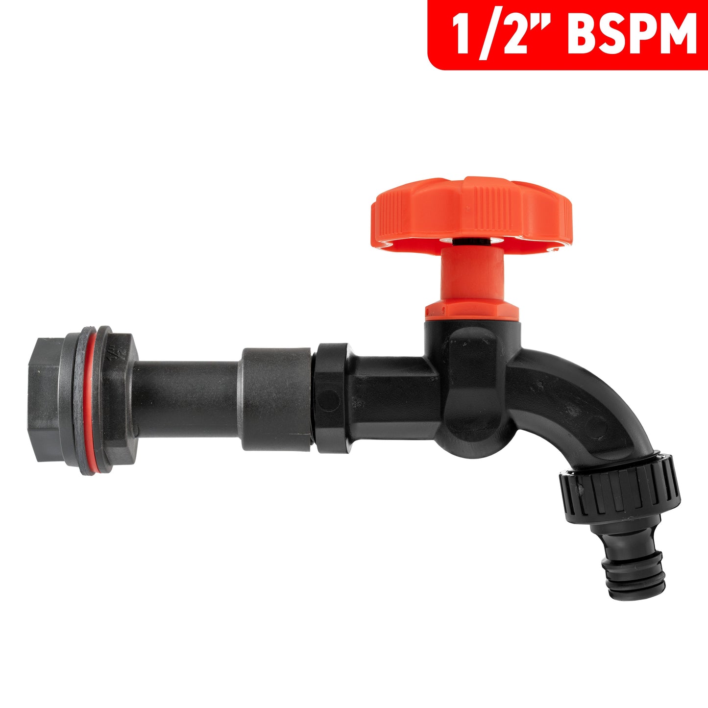 Rainwater Tank Extension Kit ½” – Includes Black Dial Tap and Hole Saw