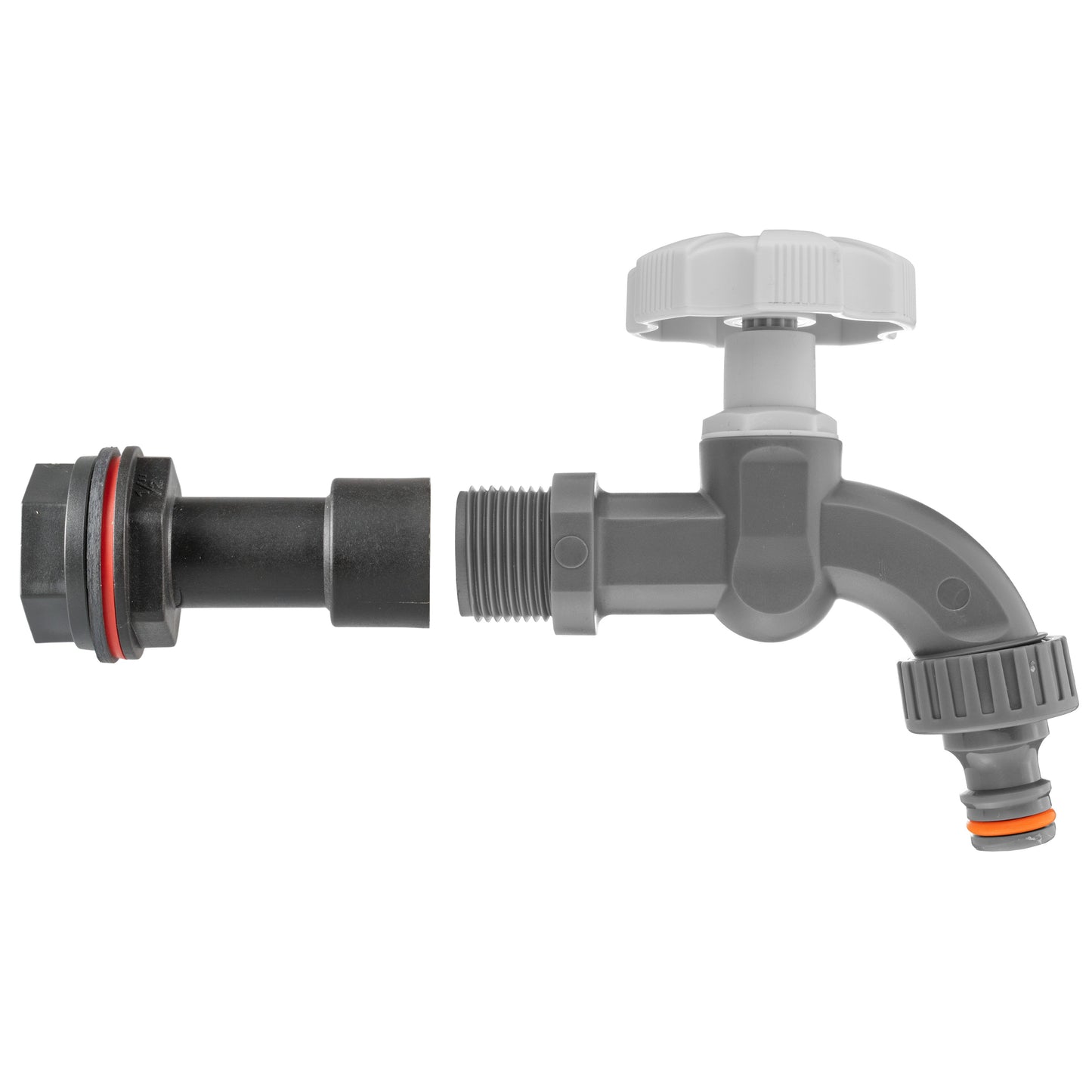 Rainwater Tank Extension Kit ½” – Includes Grey Dial Tap and Hole Saw