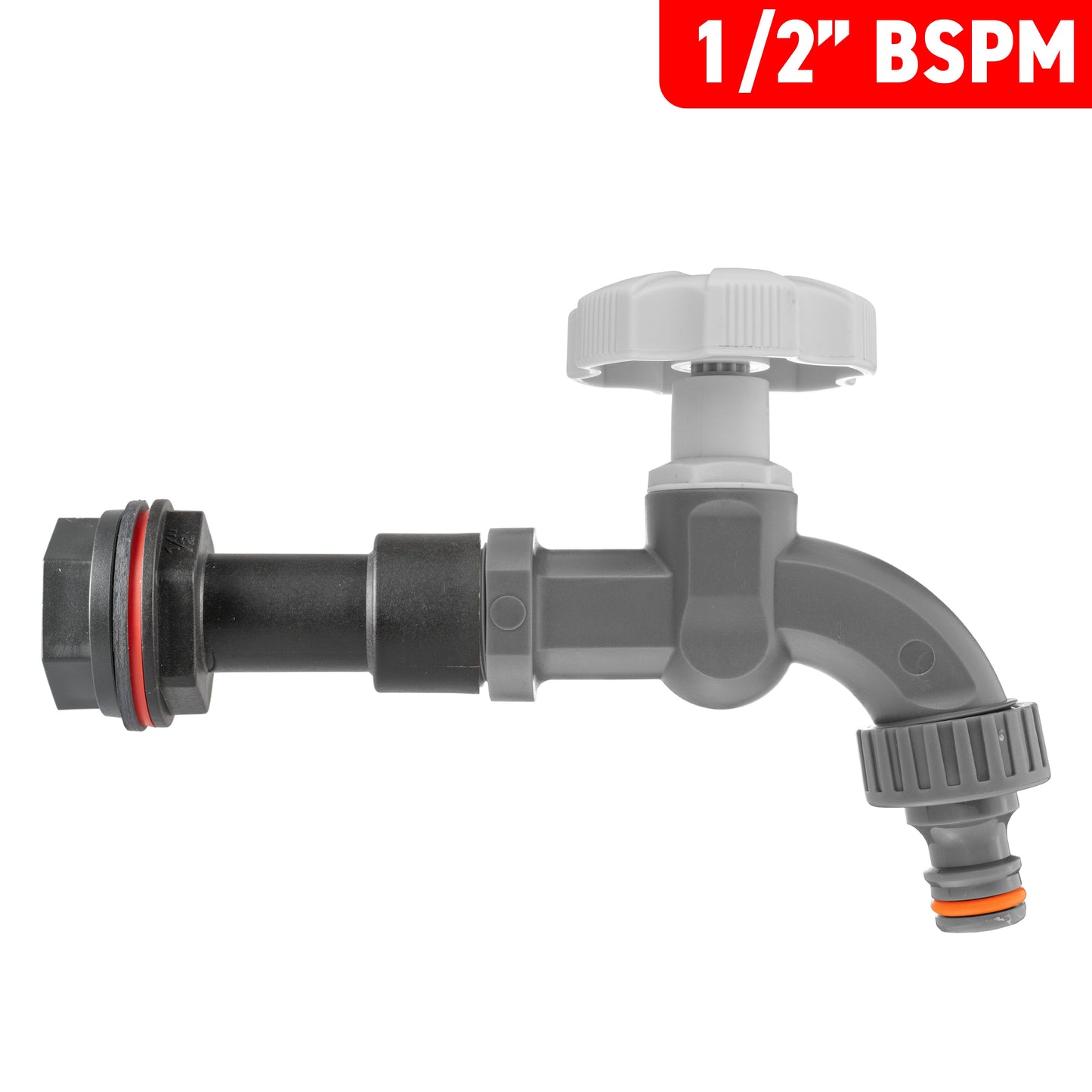 Rainwater Tank Extension Kit ½” – Includes Grey Dial Tap and Hole Saw
