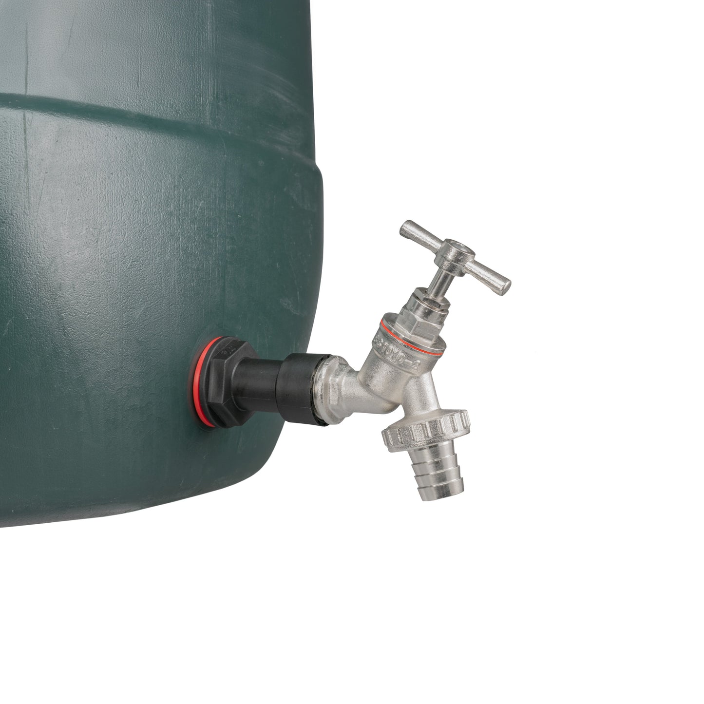 Nickel-Plated Barbed Tap ½" Water Butt Extension Set