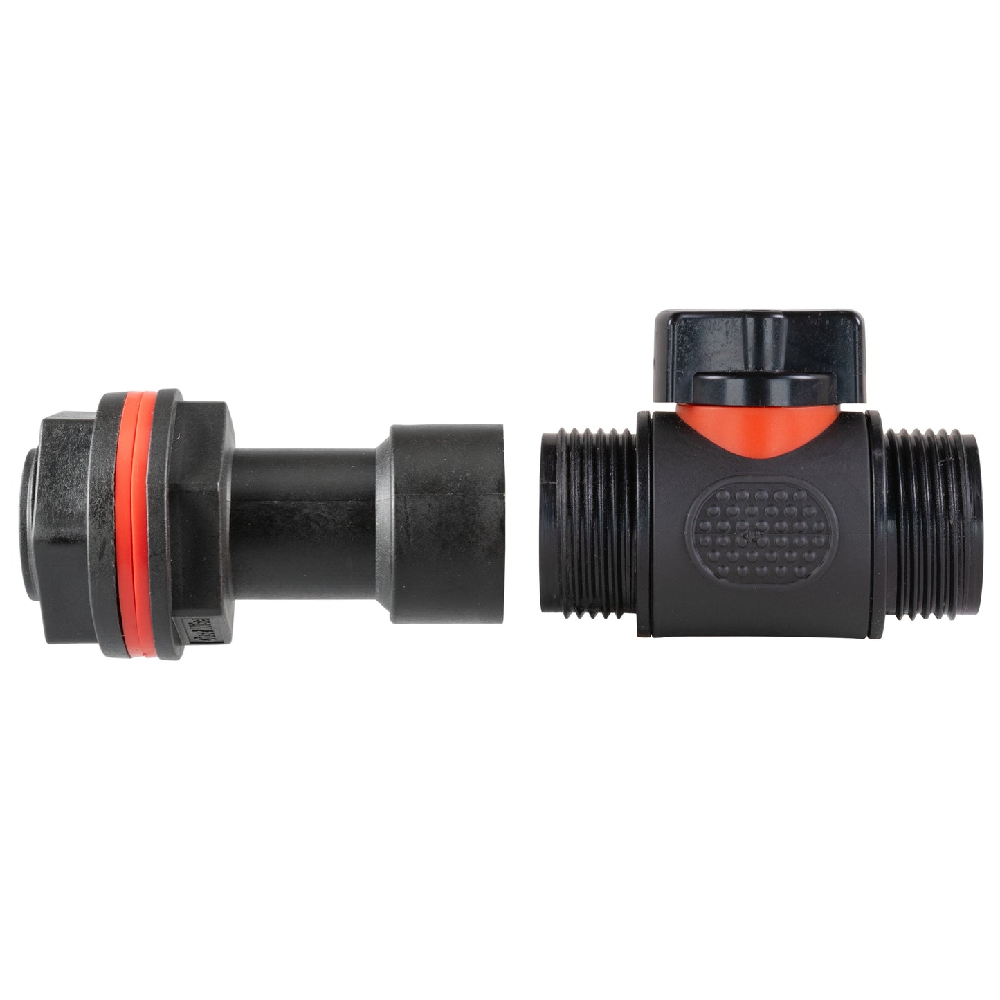 Complete 3/4" BSP Water Butt Fitting Set with Valve & Drill Bit