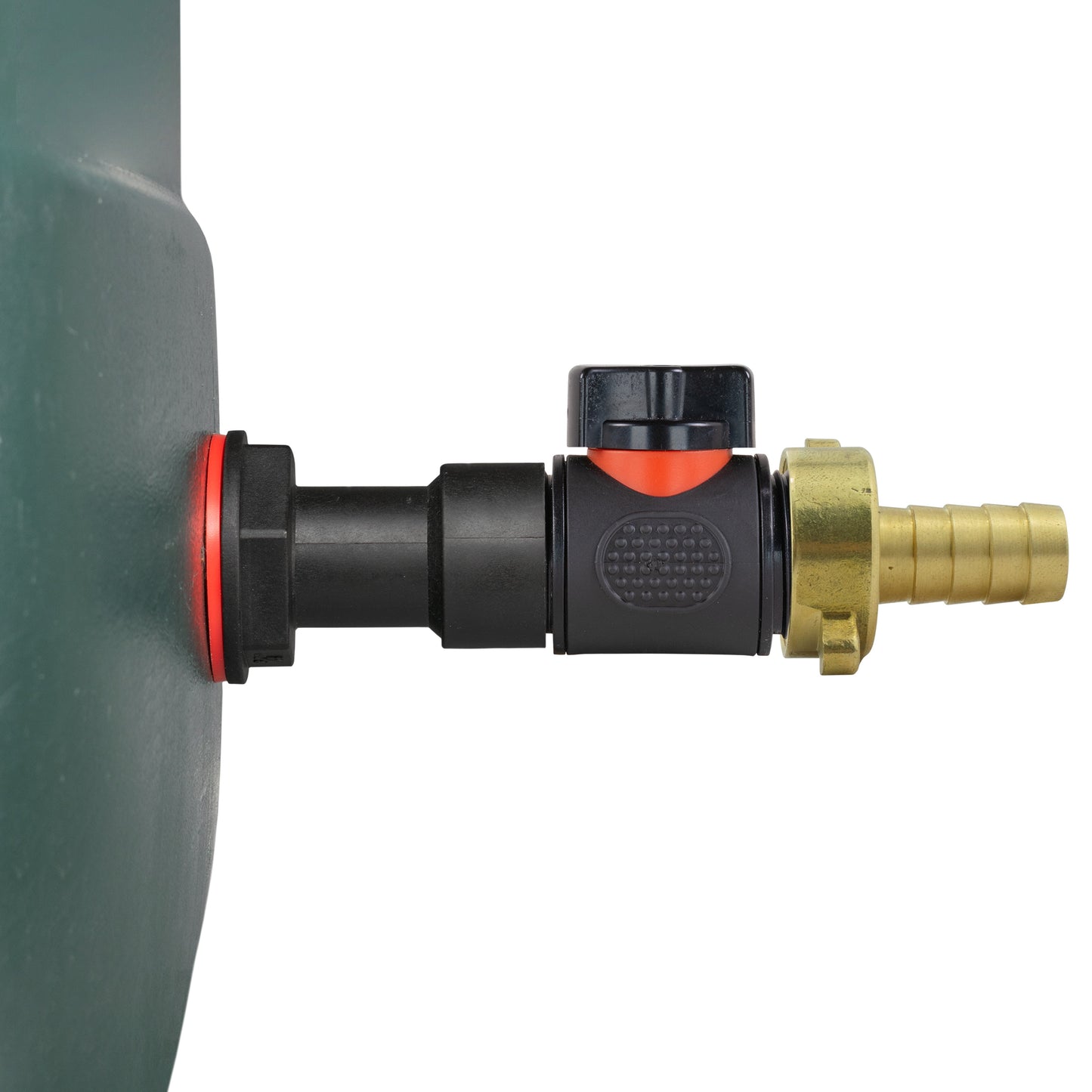 3/4" Water Butt Extension Set with In-Line Valve, 1/2’’ Brass Hose Tail & Drill Bit