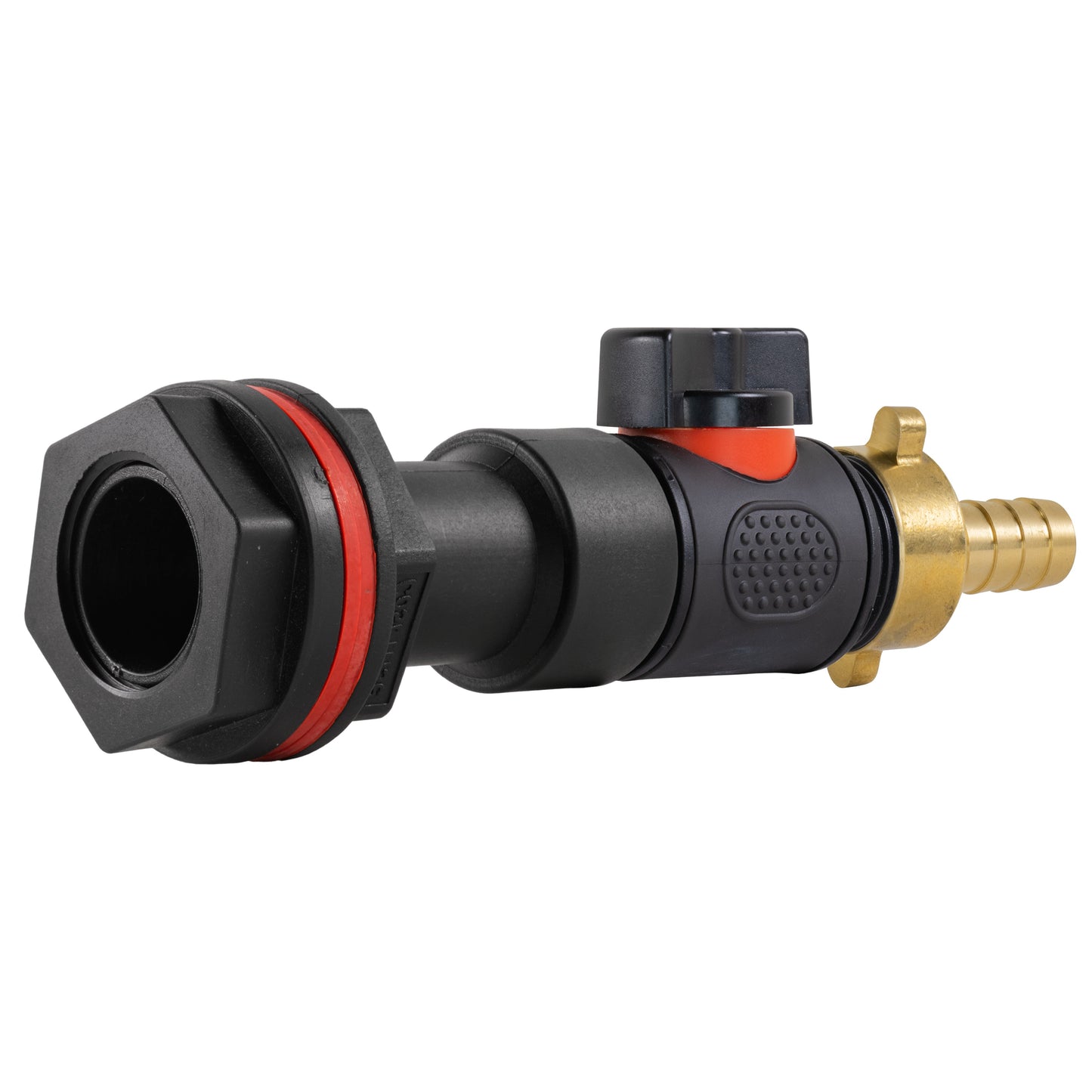 3/4" Water Butt Extension Set with In-Line Valve, 1/2’’ Brass Hose Tail & Drill Bit