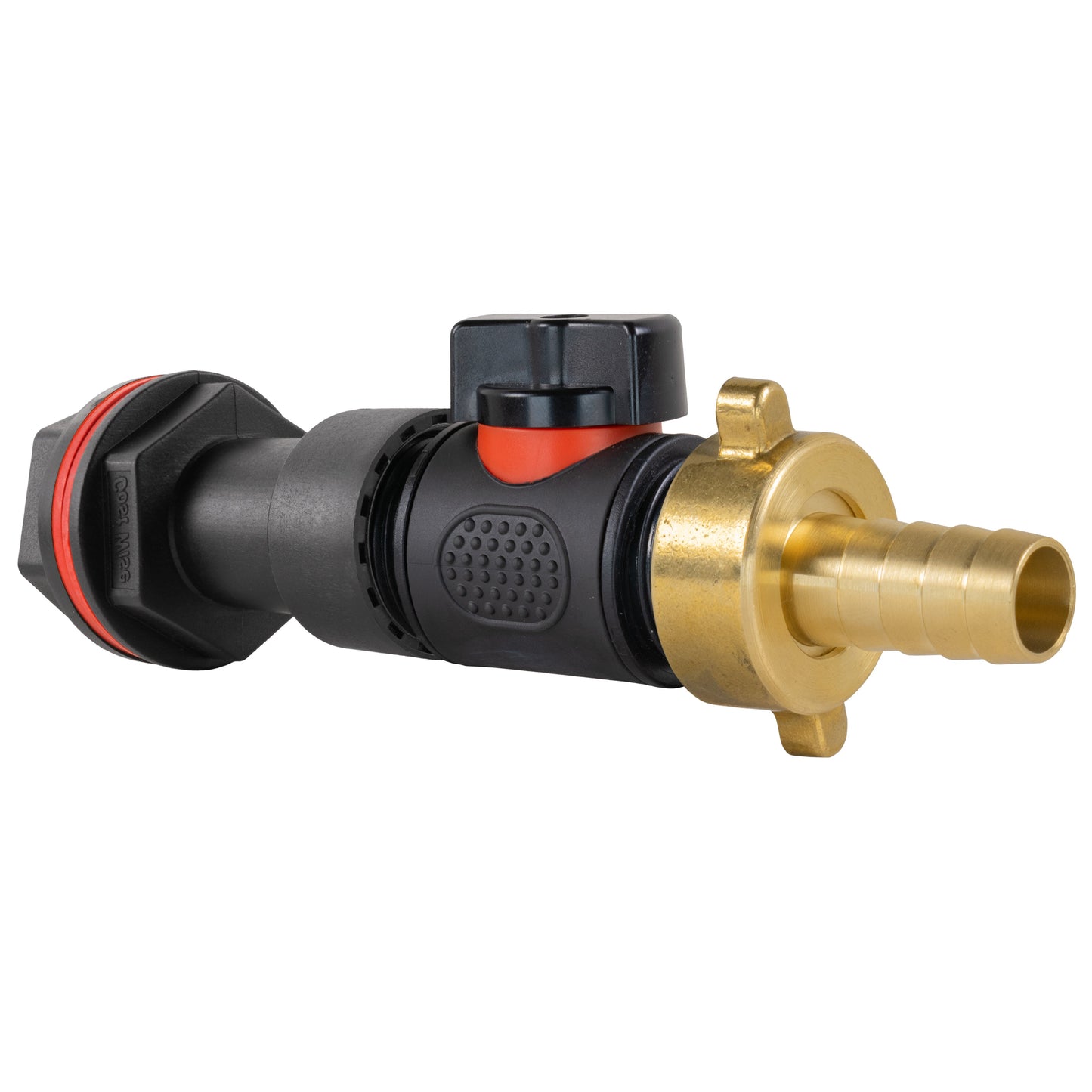3/4" Water Butt Extension Set with In-Line Valve, 1/2’’ Brass Hose Tail & Drill Bit