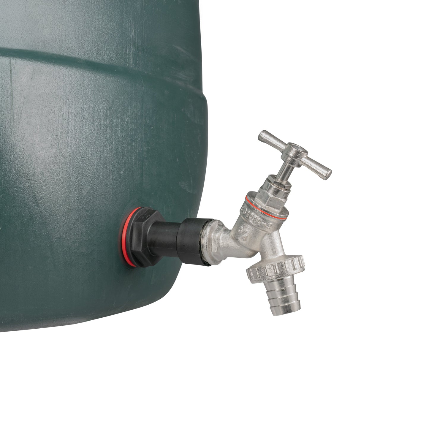 3/4” Water Butt Extension Set Complete with Nickel-Plated Barbed Tap