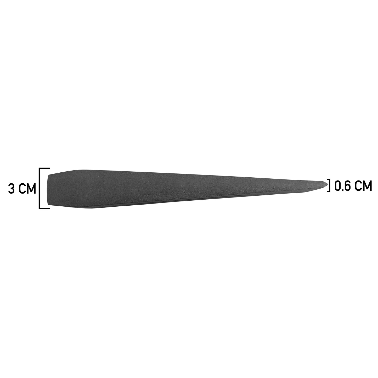1.5kg Solid Steel Log Splitting Wedge – Heavy Duty