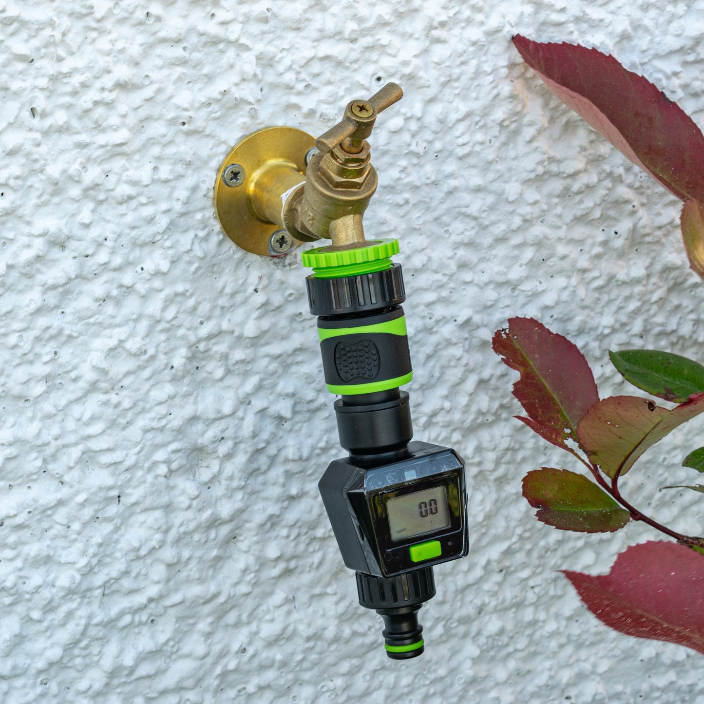 Green Water Flow Indicator