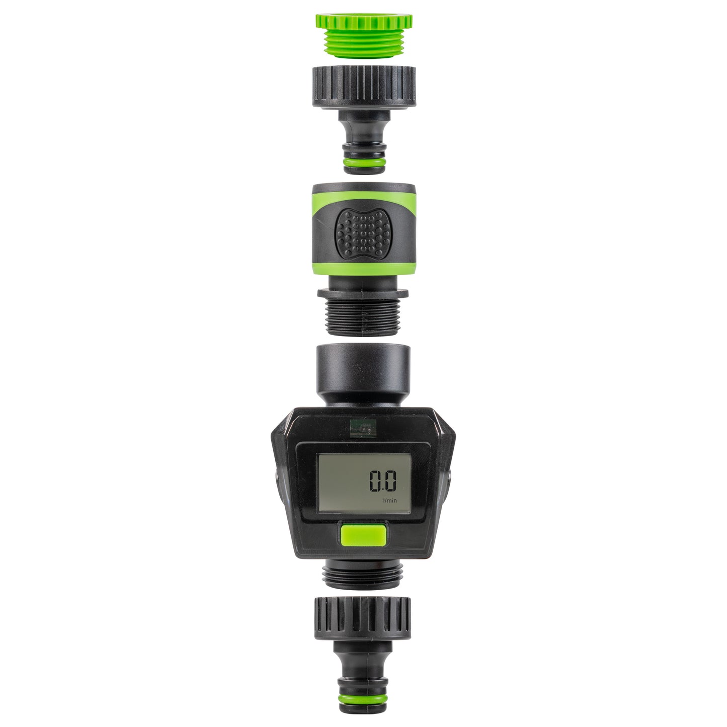 Green Water Flow Indicator