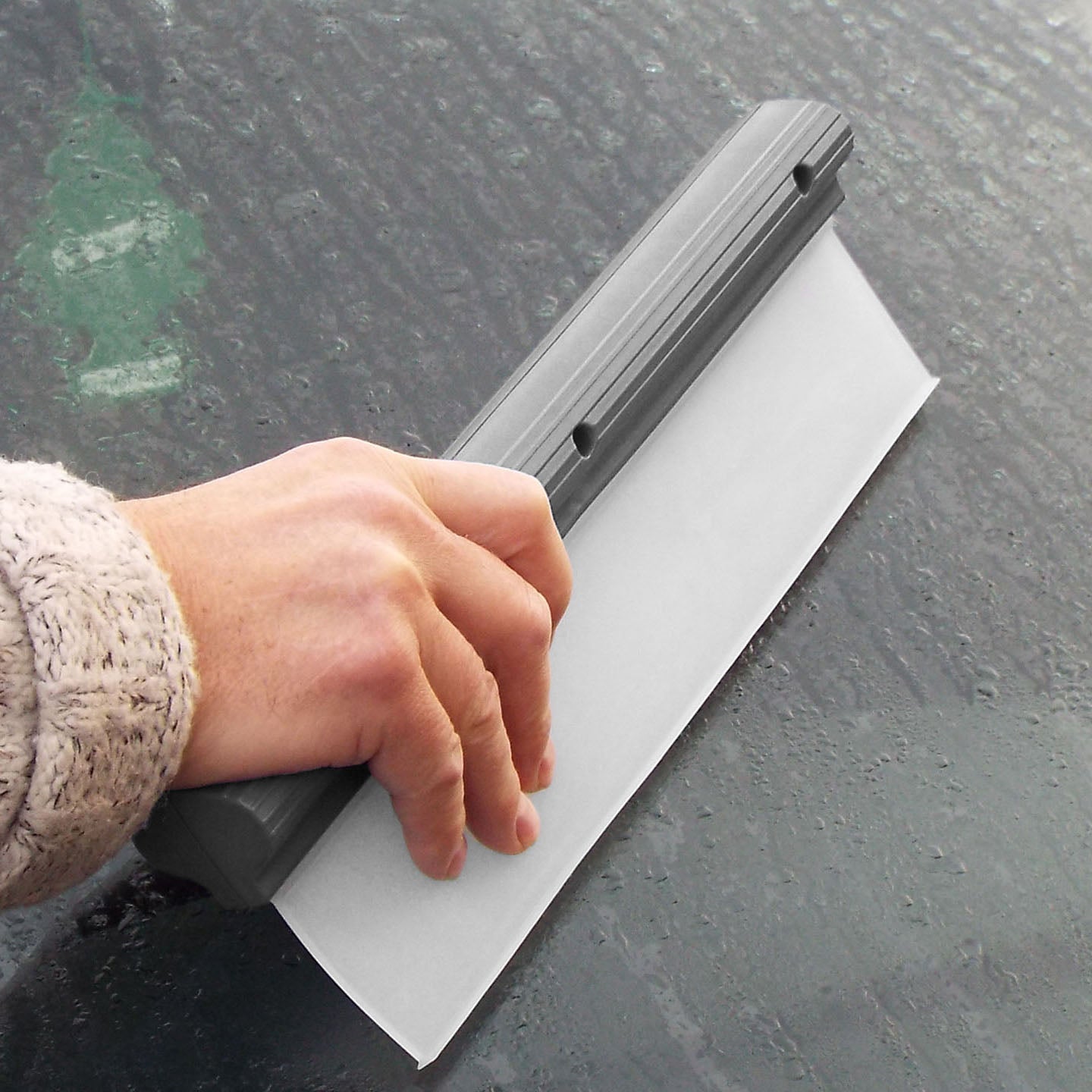 Grey Silicone Windshield Squeegee