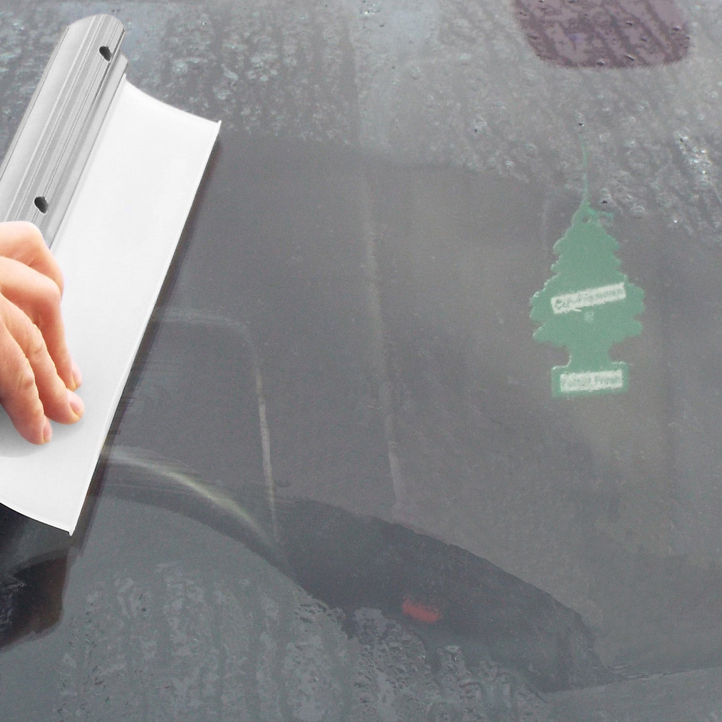 Grey Silicone Windshield Squeegee