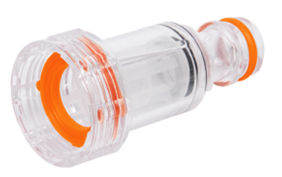 ¾’’ BSP Female Tap Connector with Built-In Filter