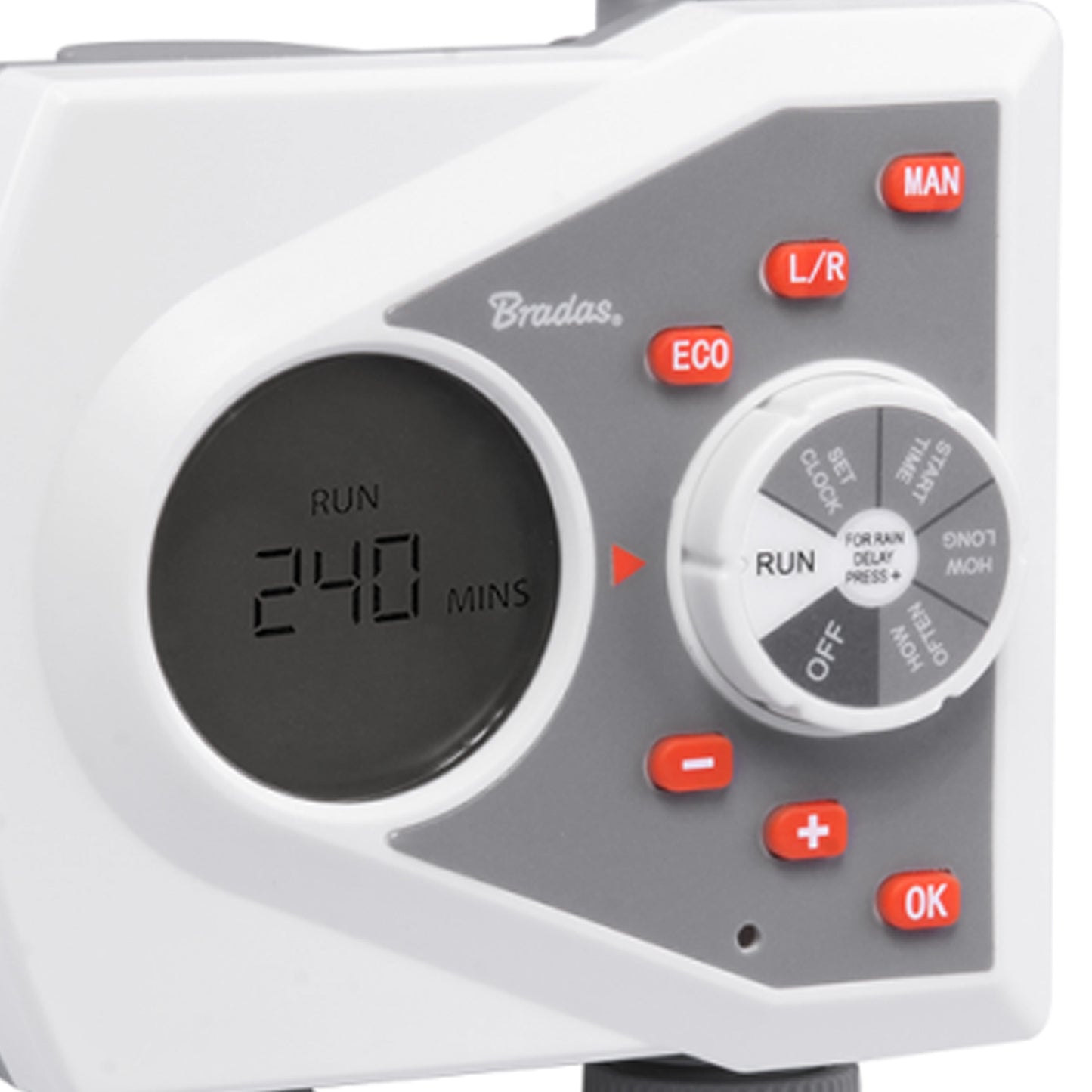 White Line Dual-Outlet Electronic Water Timer Controller