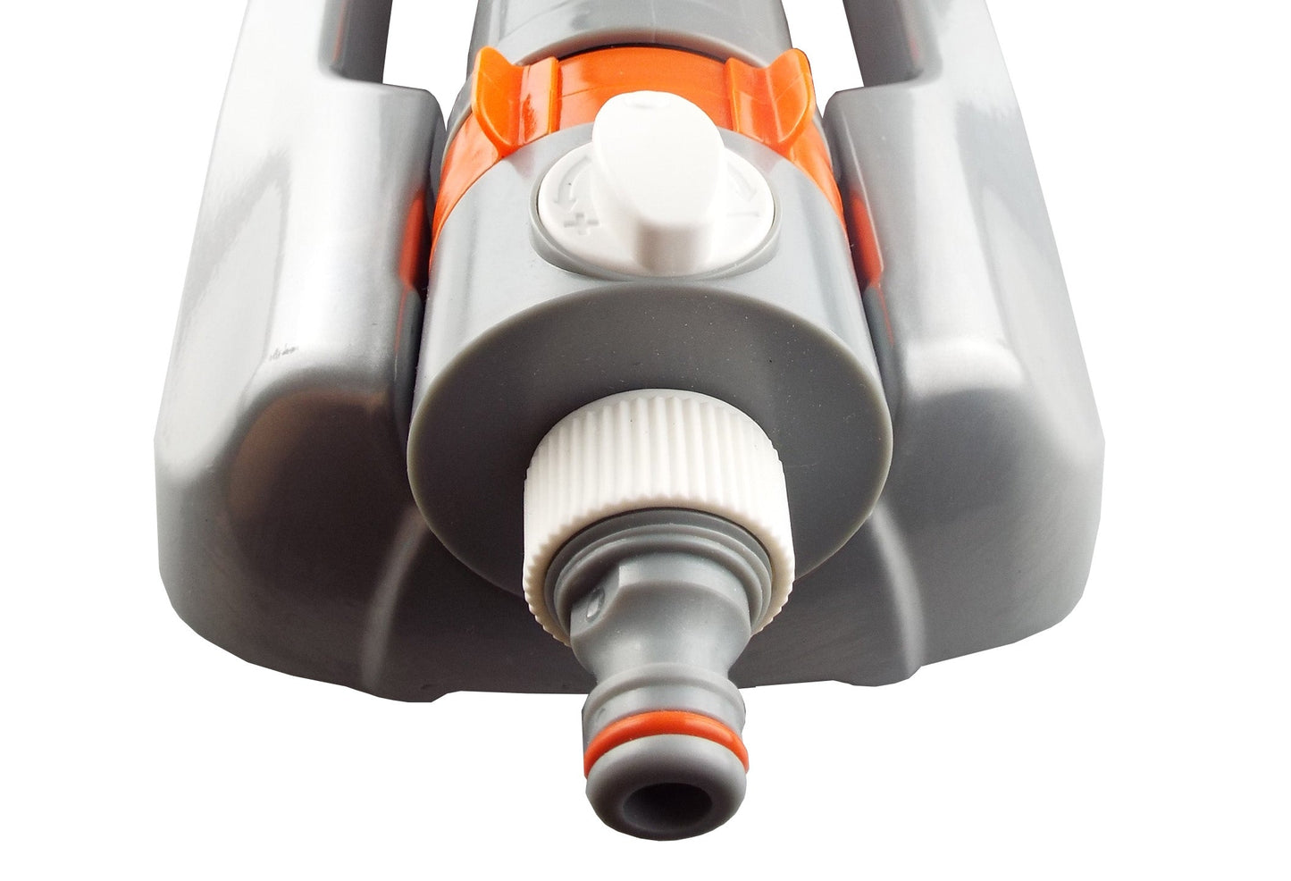 White Line Metal Oscillating Sprinkler with Adjustable Spray Width