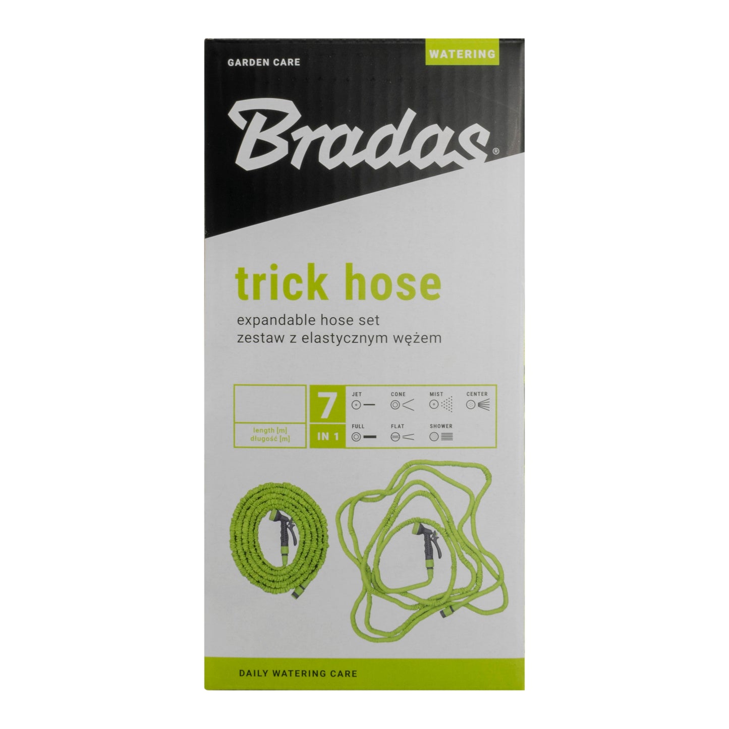 Lime Extendable Garden Hose 5m–15m