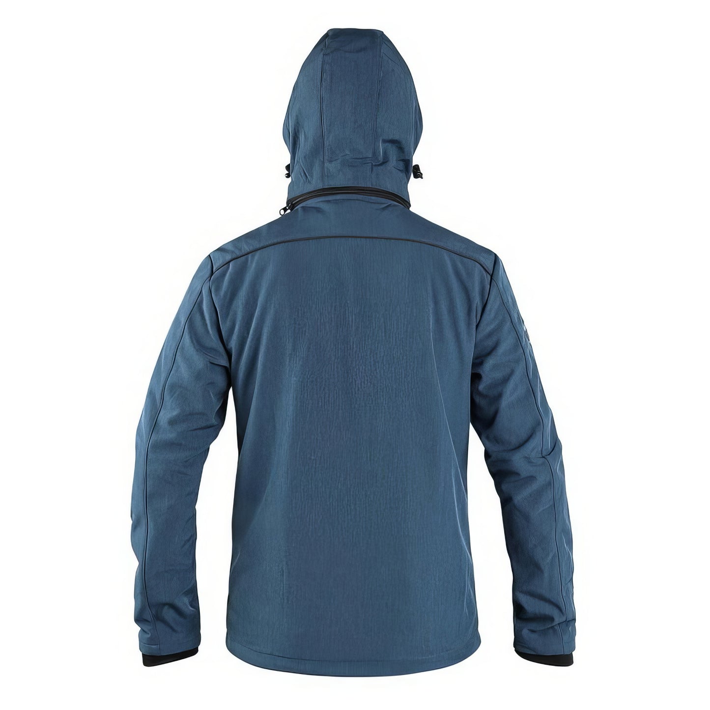 CXS Durham Mens Softshell Work Jacket Waterproof Windproof Hooded Blue Black S-3XL