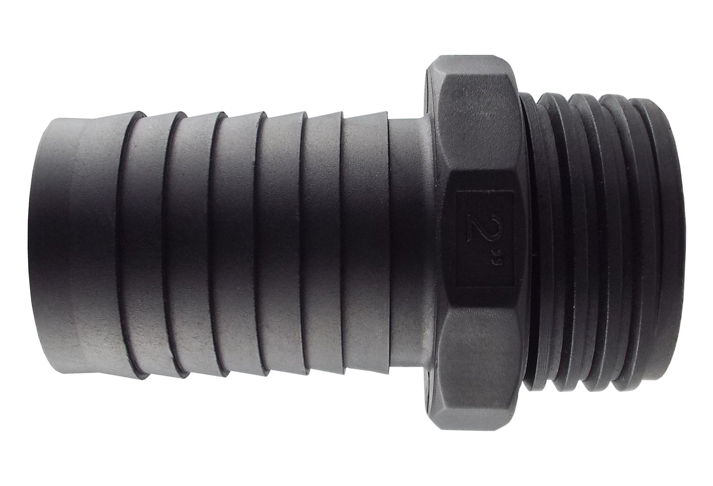 IBC 2" S60X6 Lid with 2" Hose Tail Connector